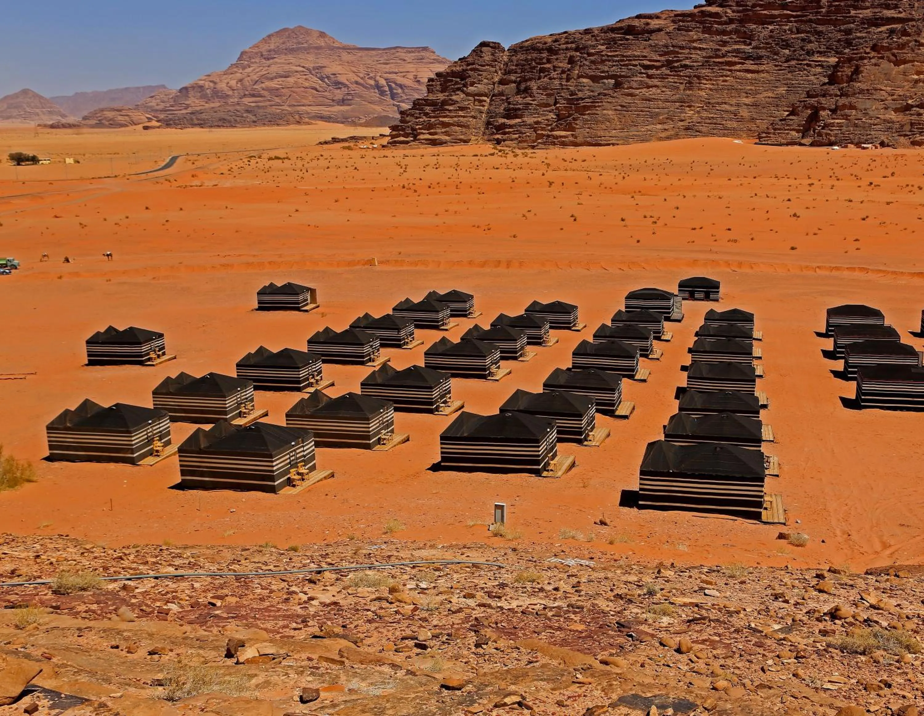 On site in SunCity Camp