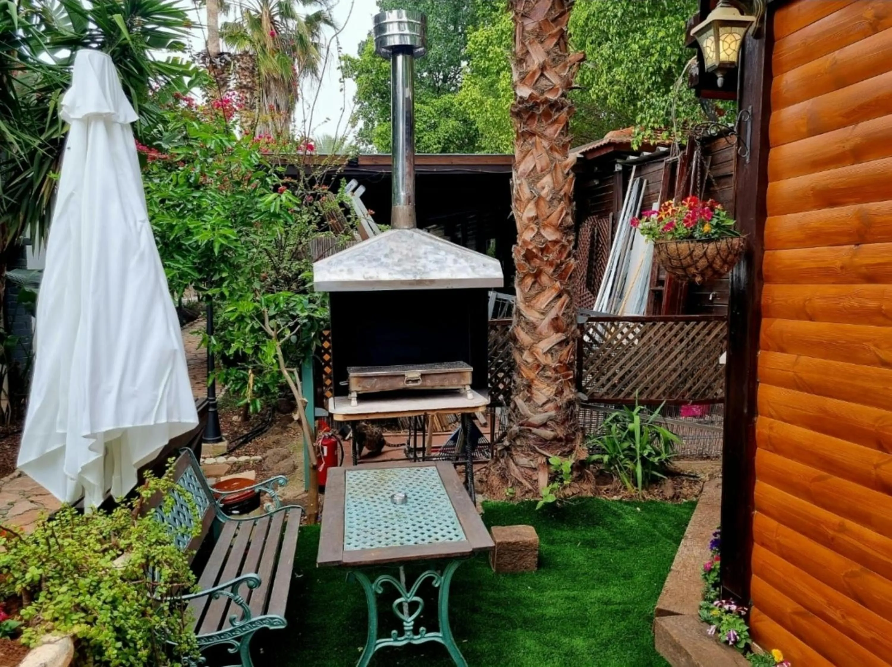 BBQ facilities in The Pearl of the Golan - Pnina BaGolan