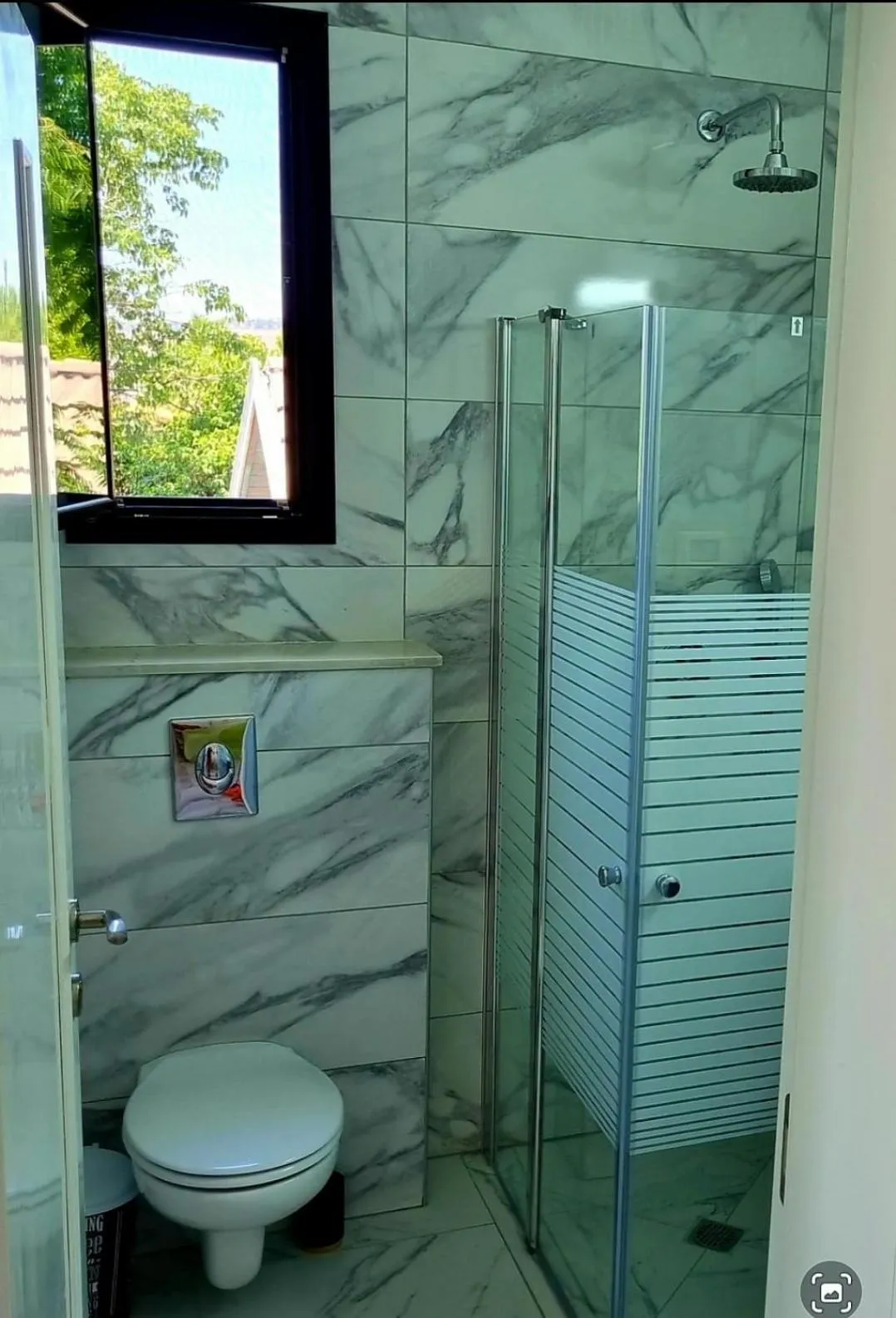 Shower in The Pearl of the Golan - Pnina BaGolan