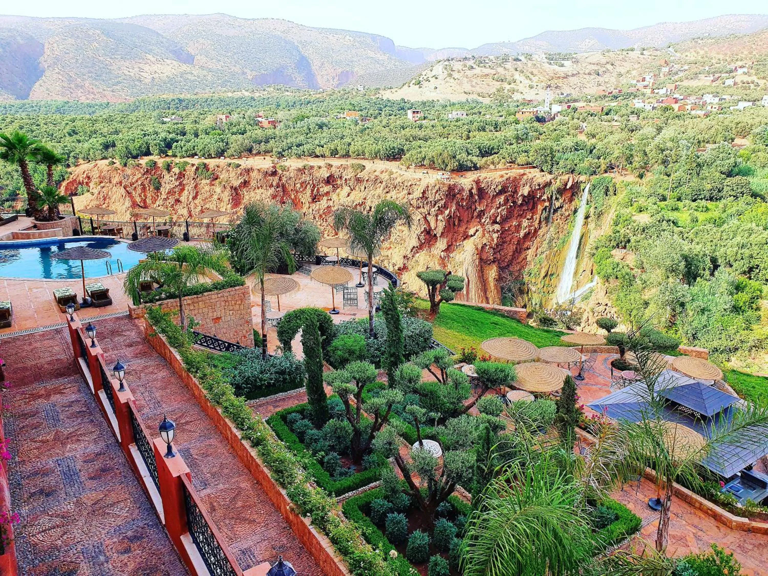 Bird's eye view in Borj Des Cascades & Spa