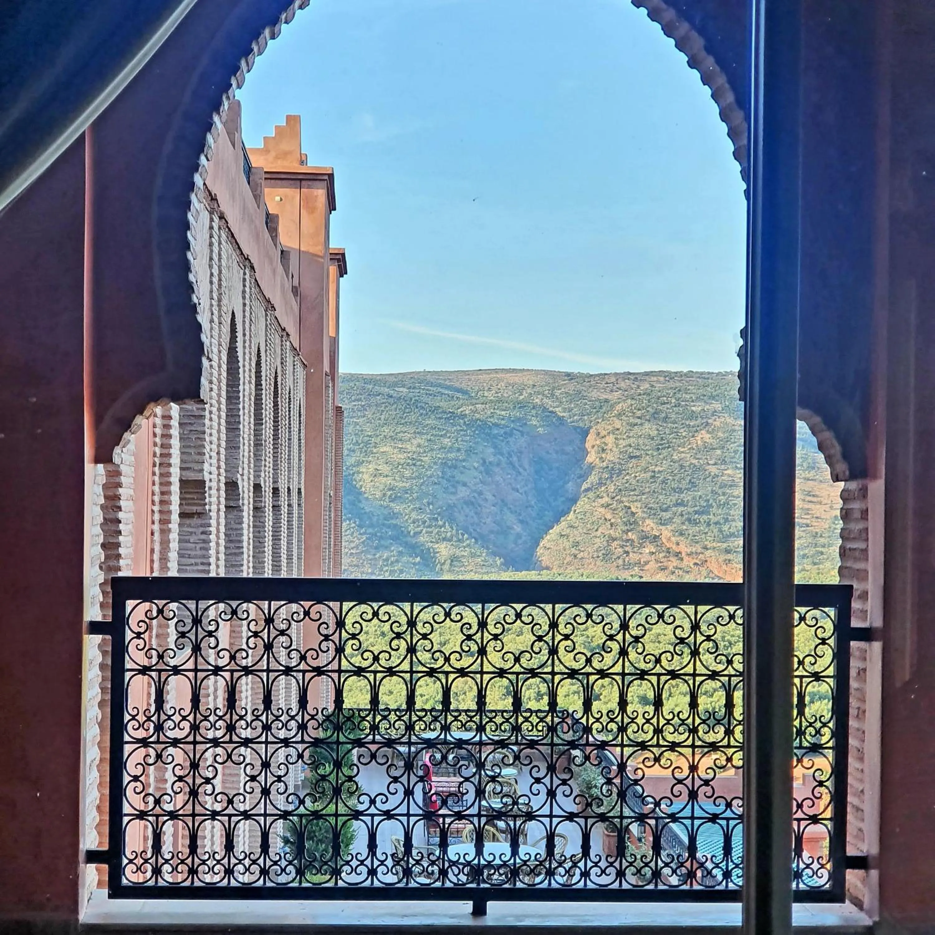 Balcony/Terrace in Borj Des Cascades & Spa