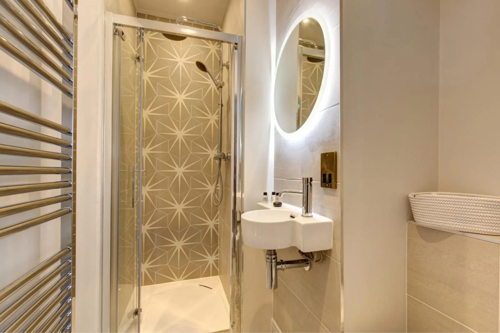 Bathroom in The Railway Hotel by Barefoot Retreats