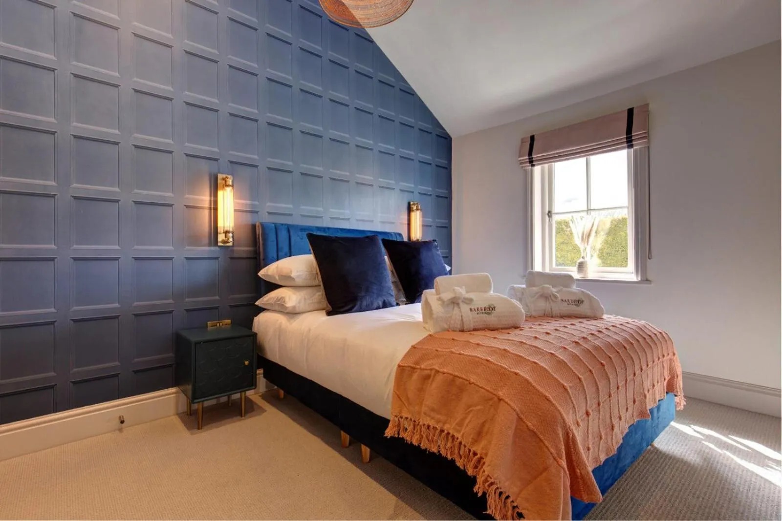 Photo of the whole room, Bed in The Railway Hotel by Barefoot Retreats