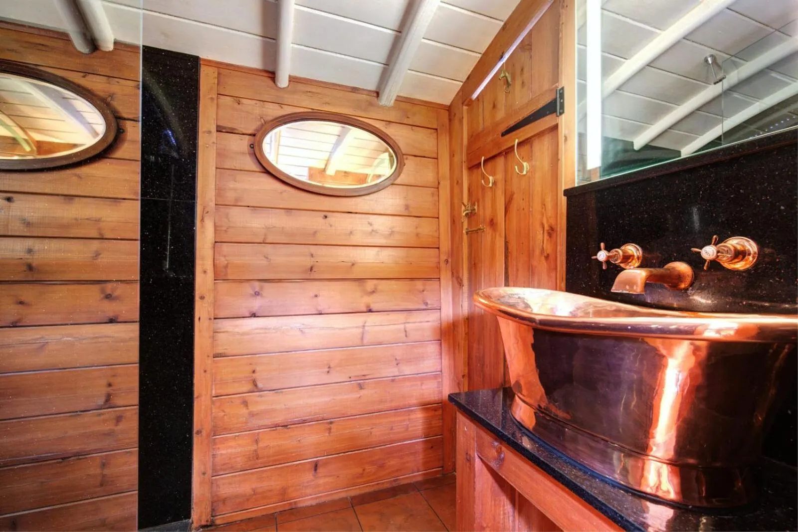 Bathroom in The Railway Hotel by Barefoot Retreats