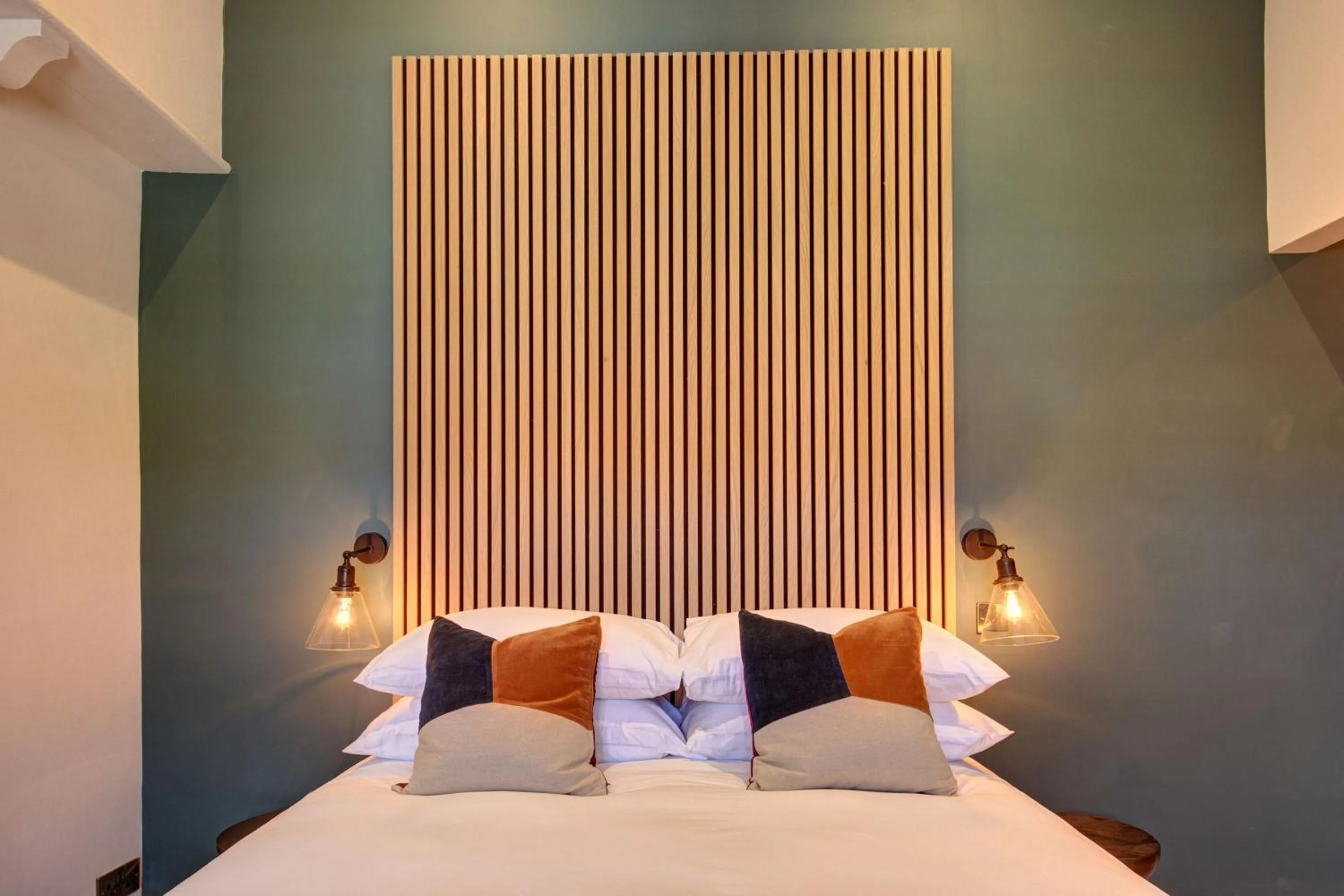 Bed in The Railway Hotel by Barefoot Retreats