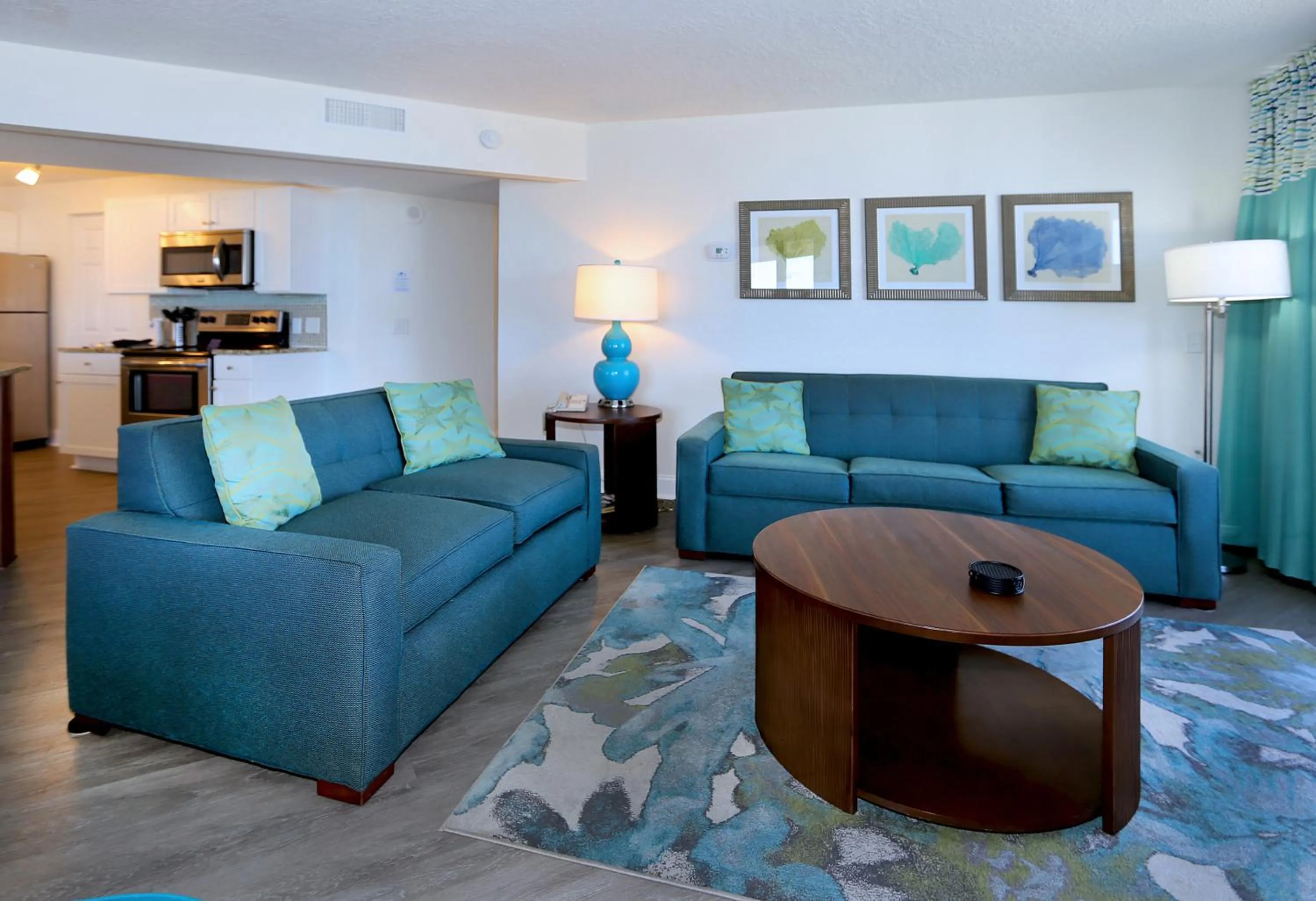 Living room in Atlantic Terrace