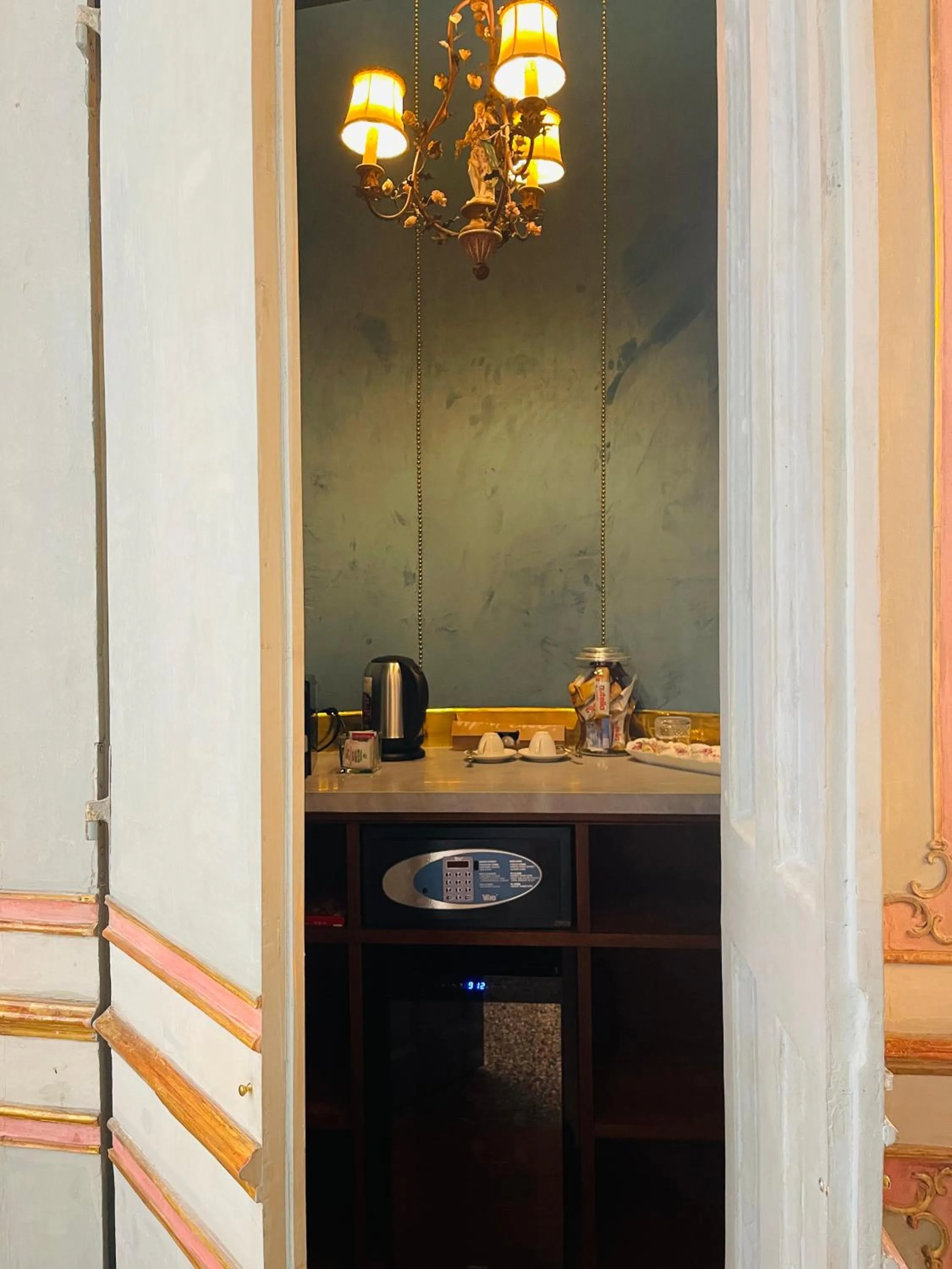 Decorative detail in Palazzo Doria Napoli