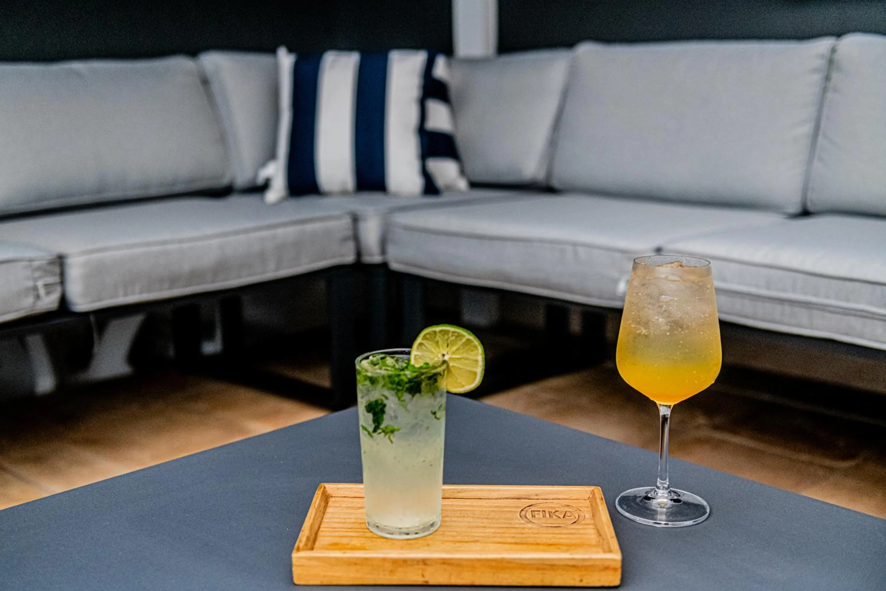 Drinks in FIKA Residence