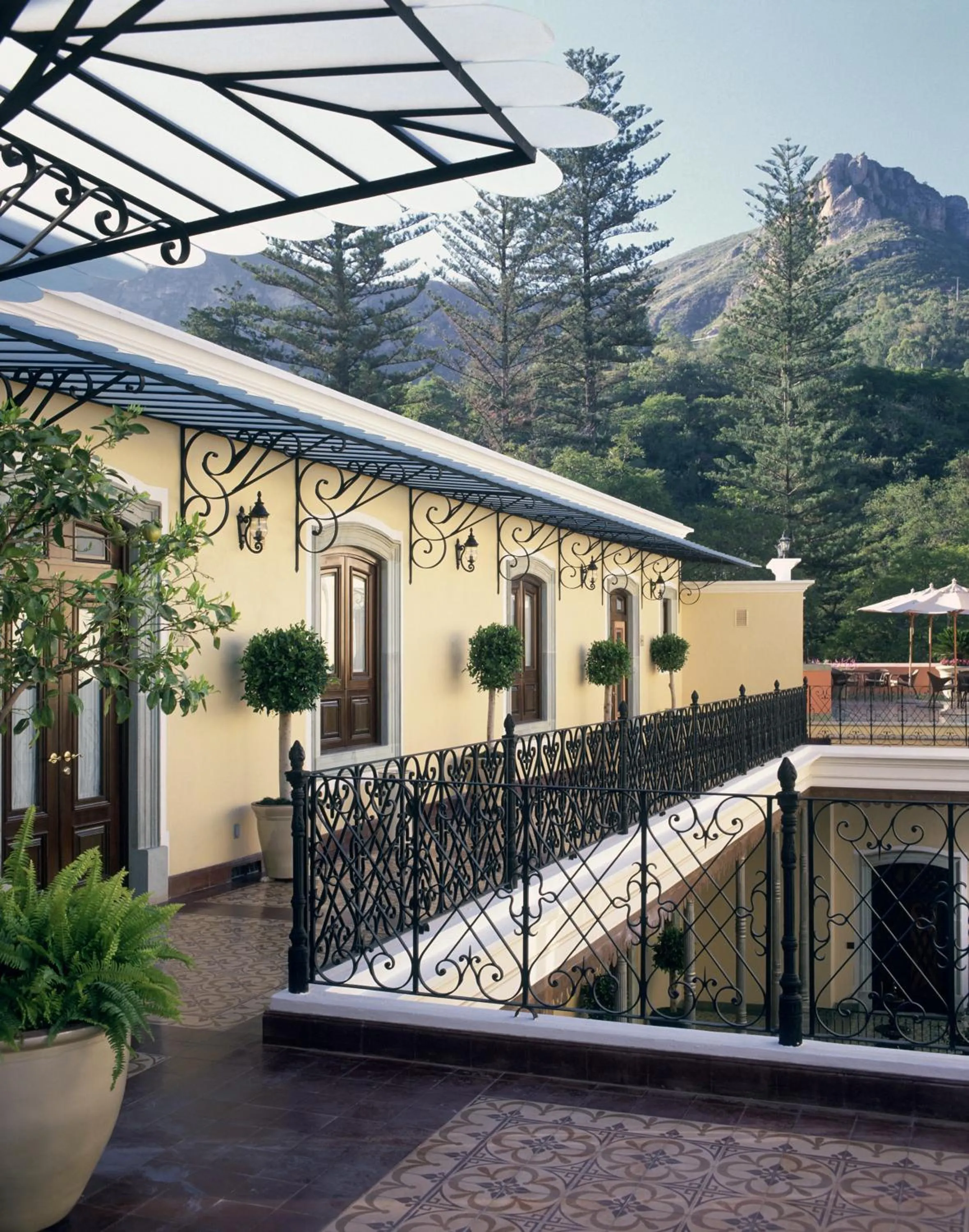 Balcony/Terrace in Villa Maria Cristina Hotel