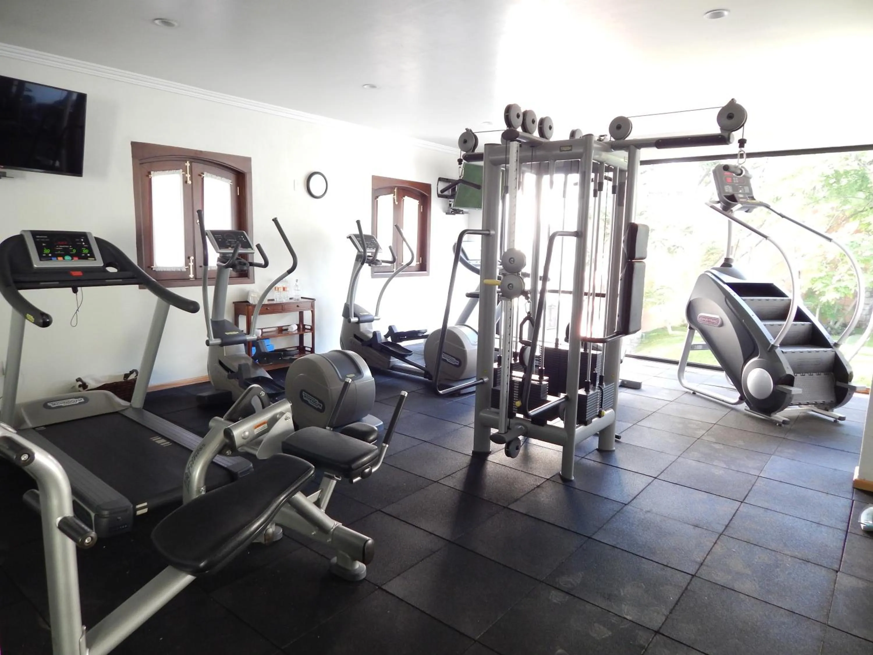 Fitness centre/facilities in Villa Maria Cristina Hotel