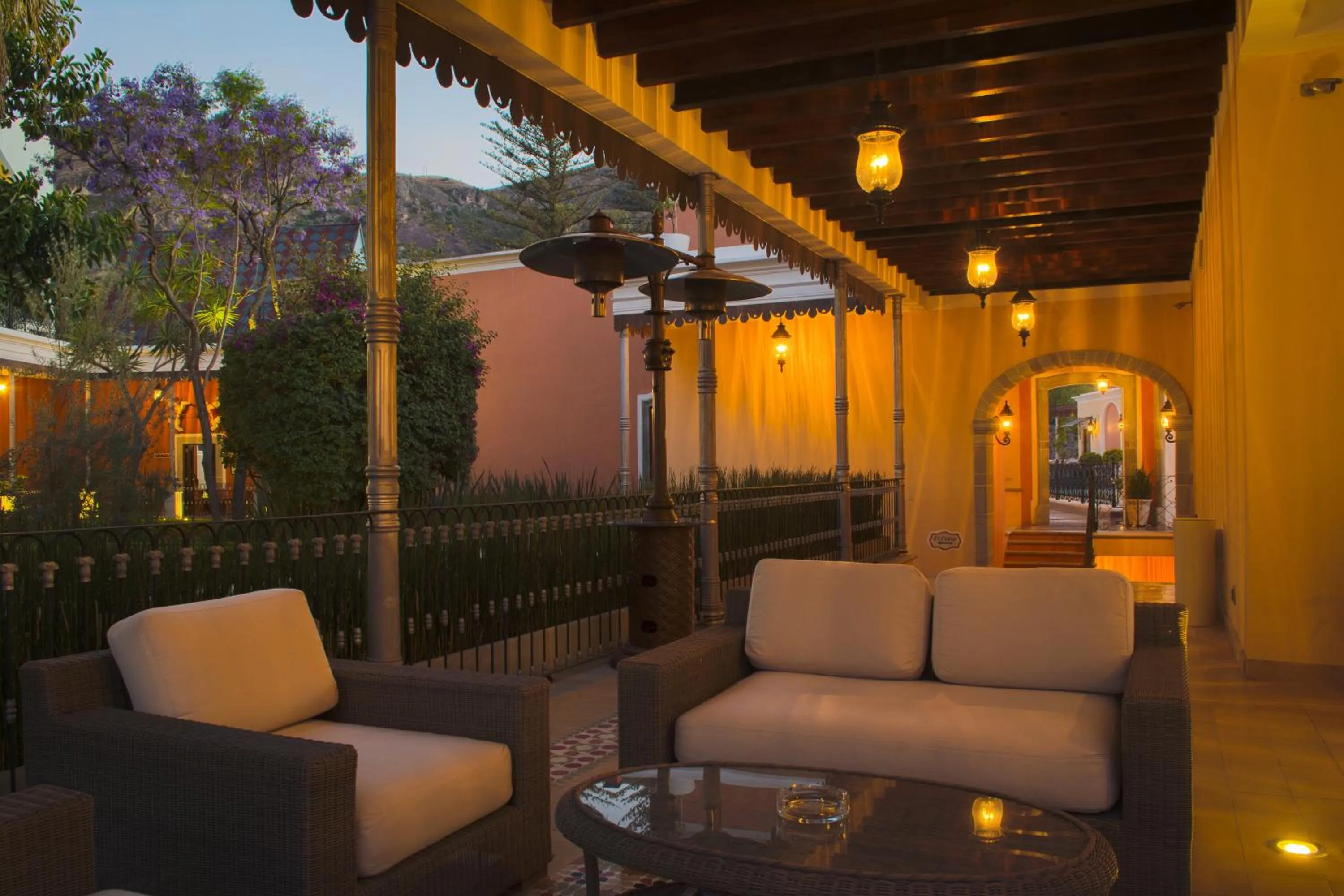 Balcony/Terrace in Villa Maria Cristina Hotel