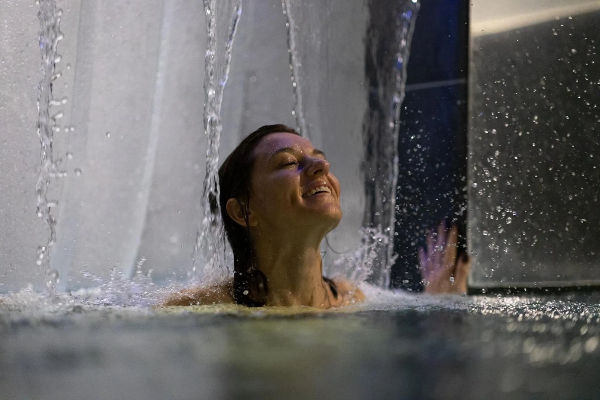 Swimming pool in Hôtel & SPA Le Chêne Vert