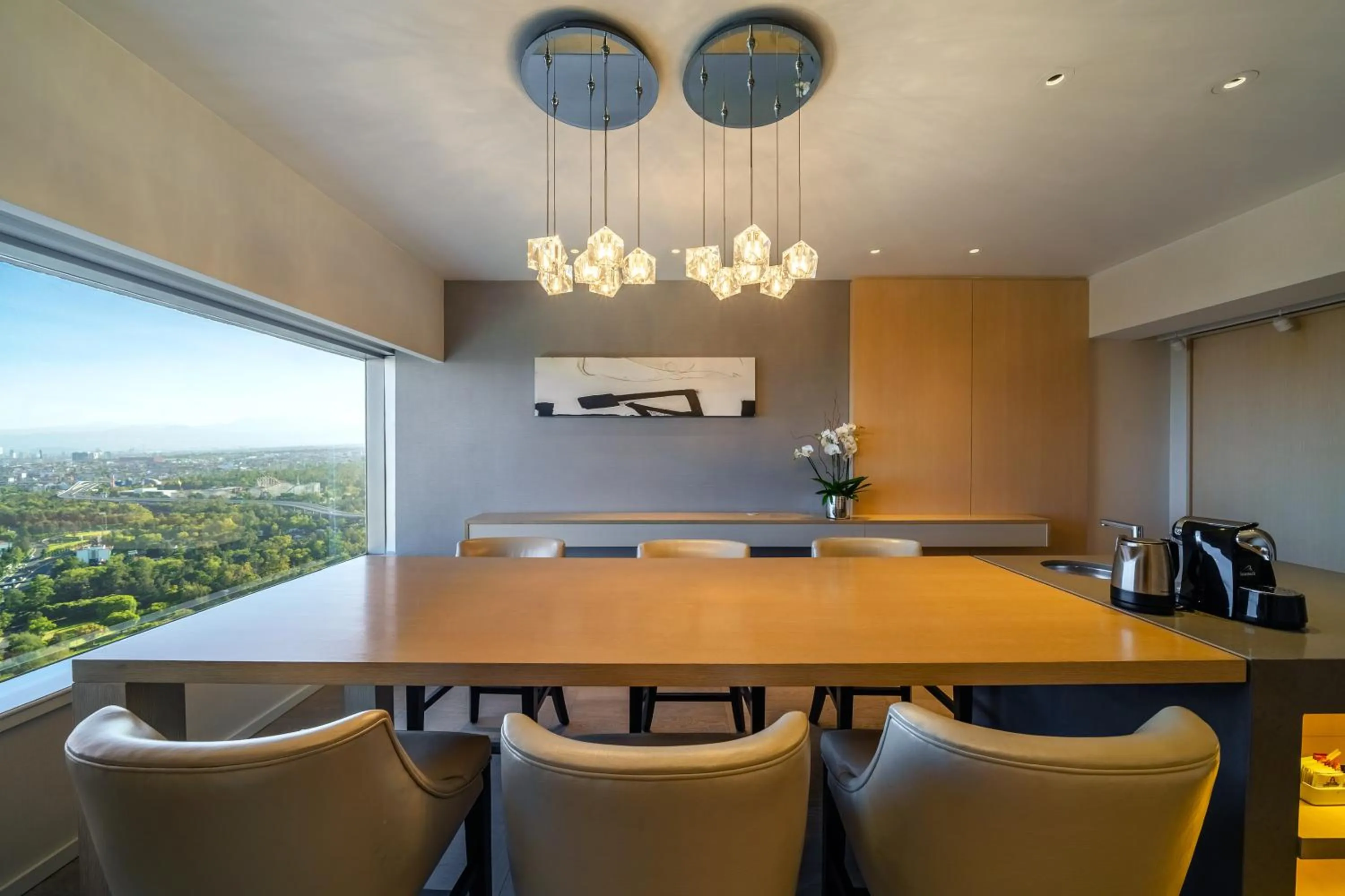 Dining area in Hyatt Regency Mexico City