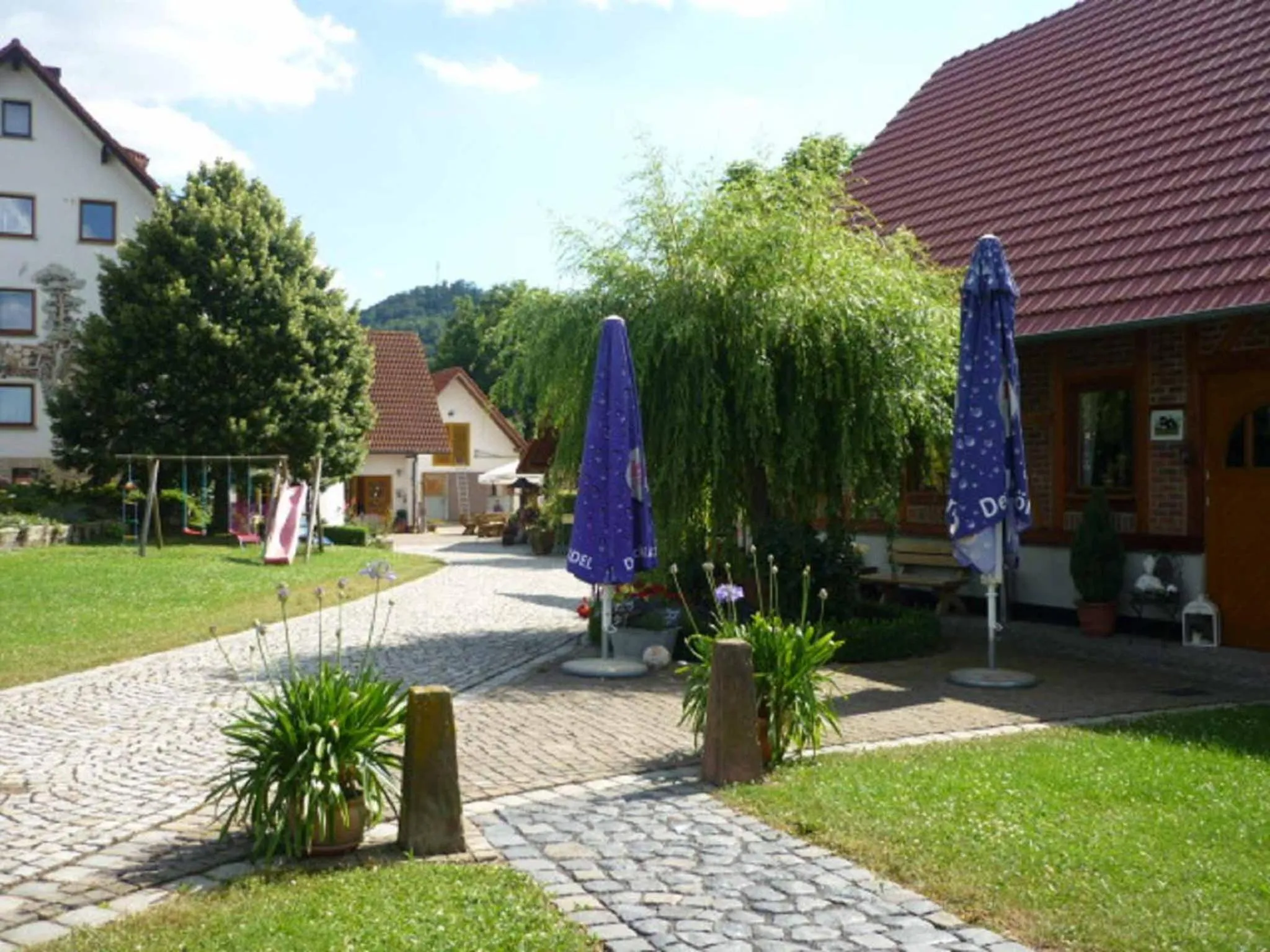 Garden in Landhotel Zur Pferdetränke
