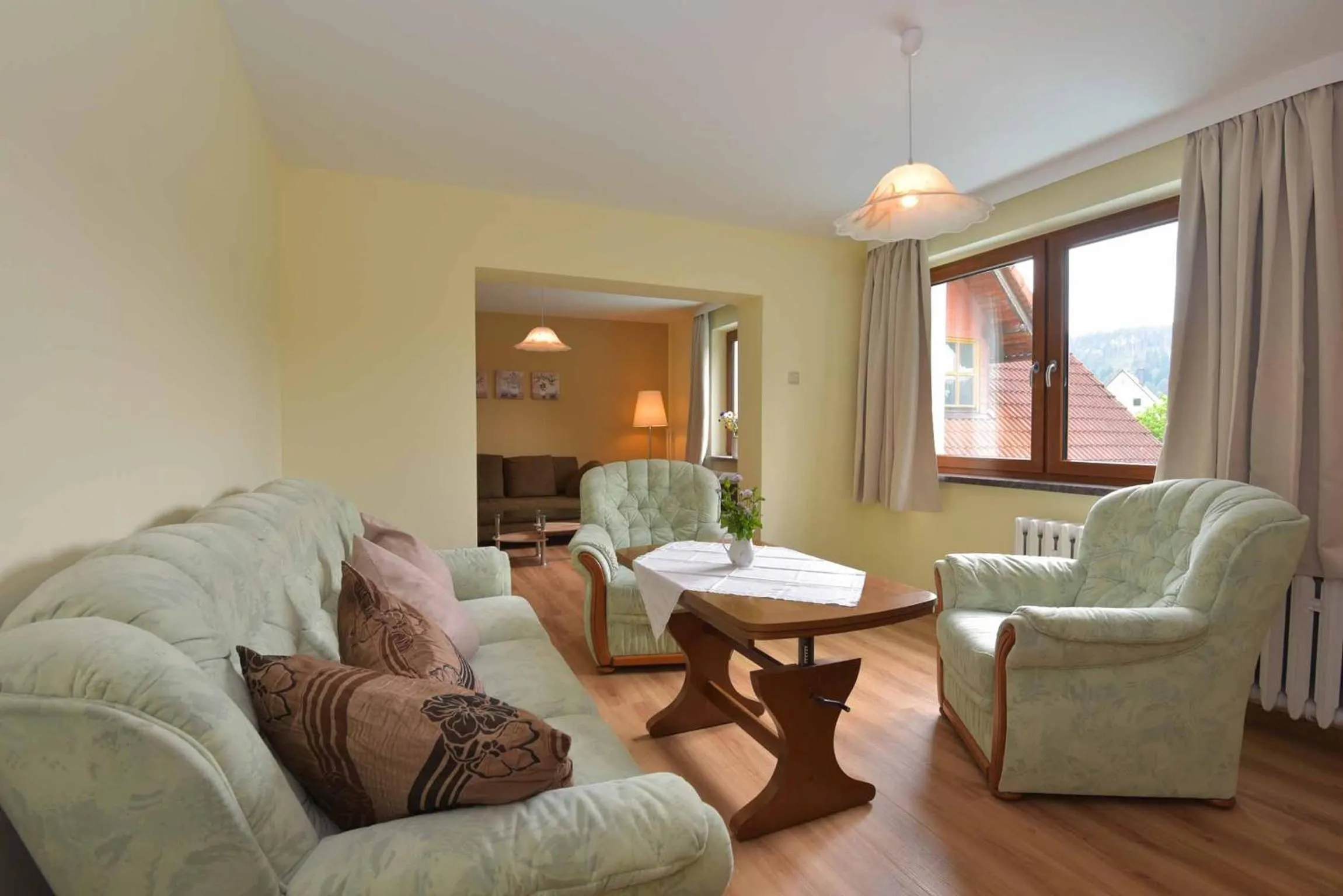 Living room in Landhotel Zur Pferdetränke