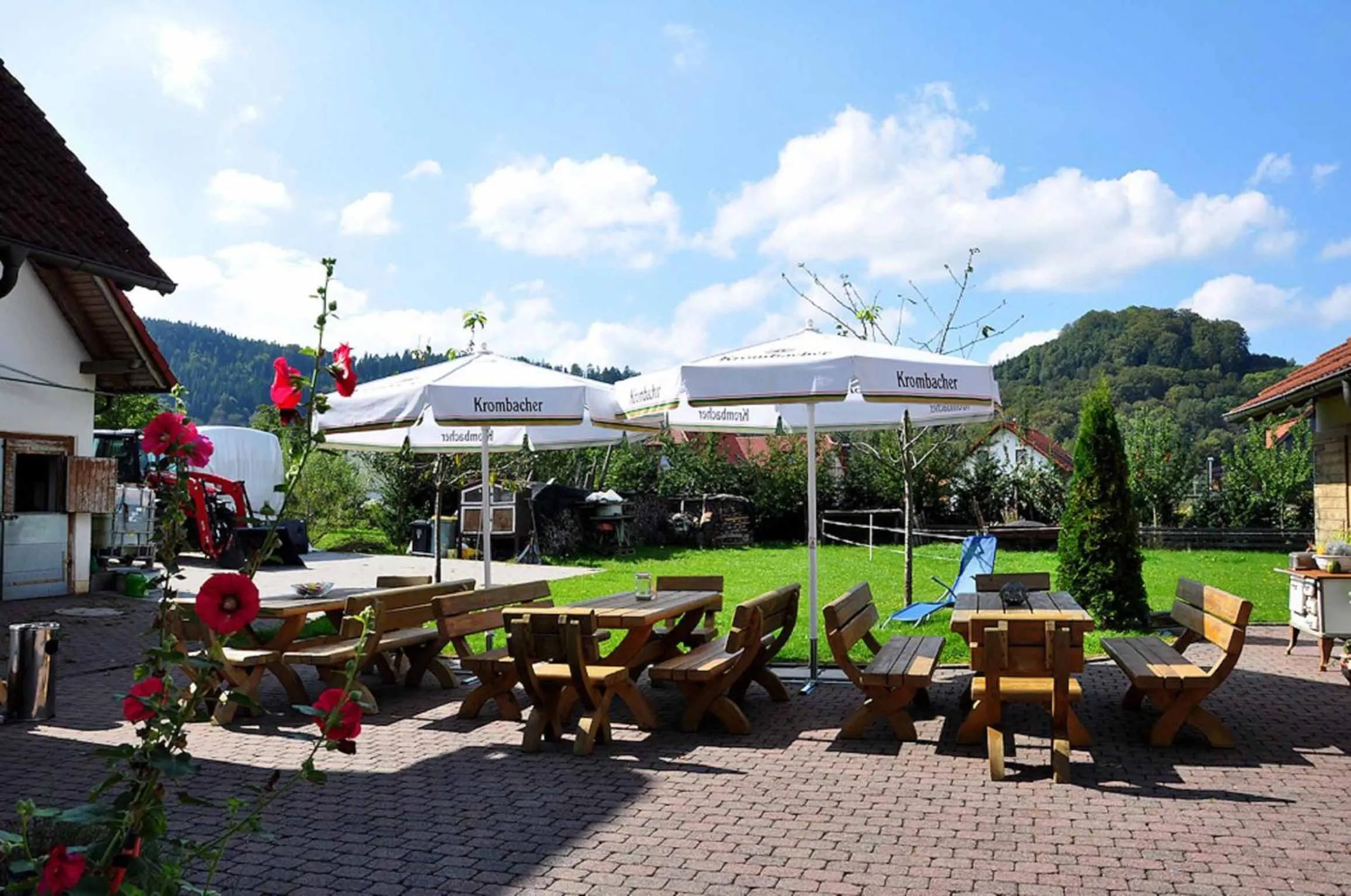 Patio in Landhotel Zur Pferdetränke