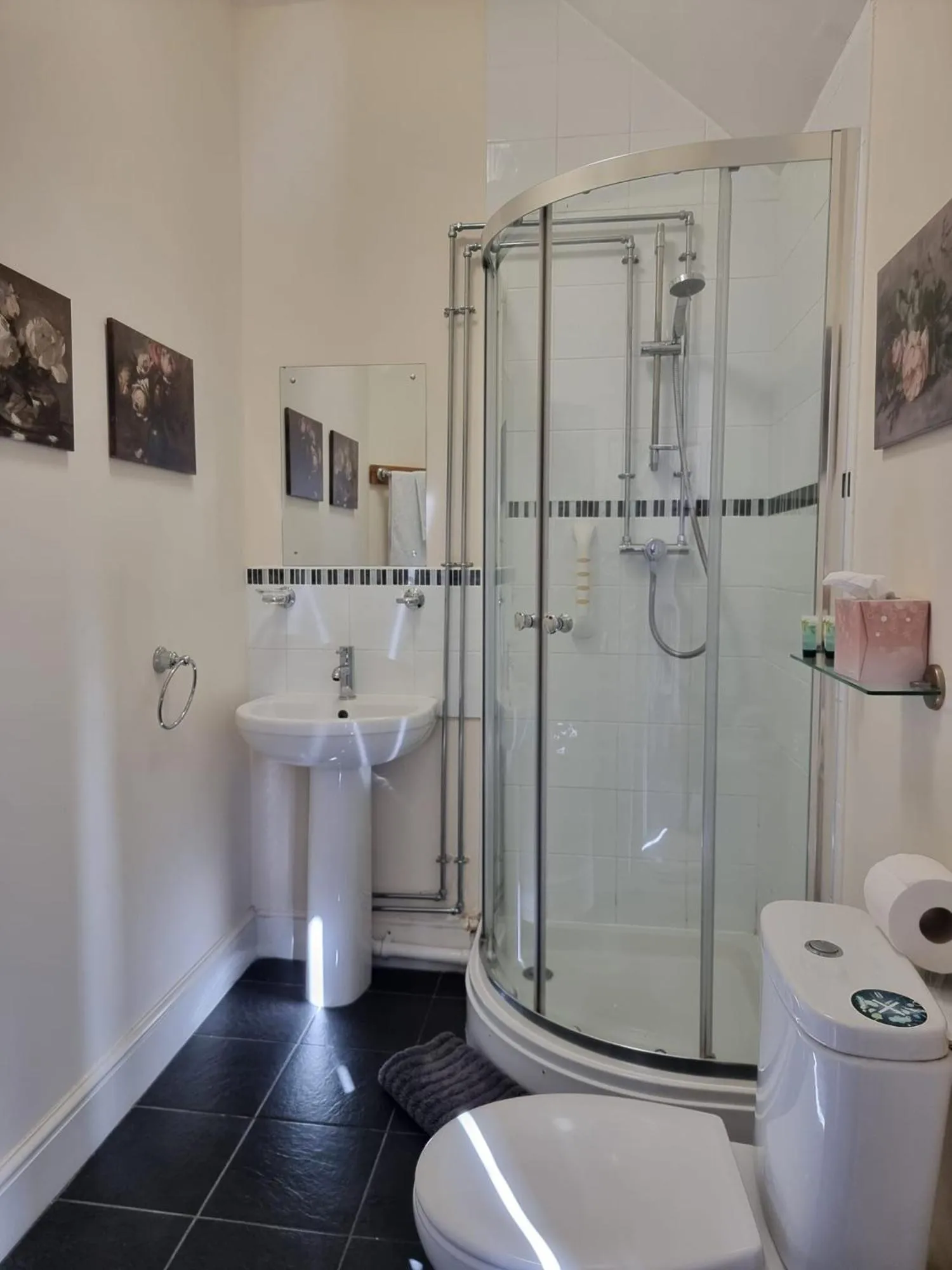 Shower in The Three Horseshoes East Worldham