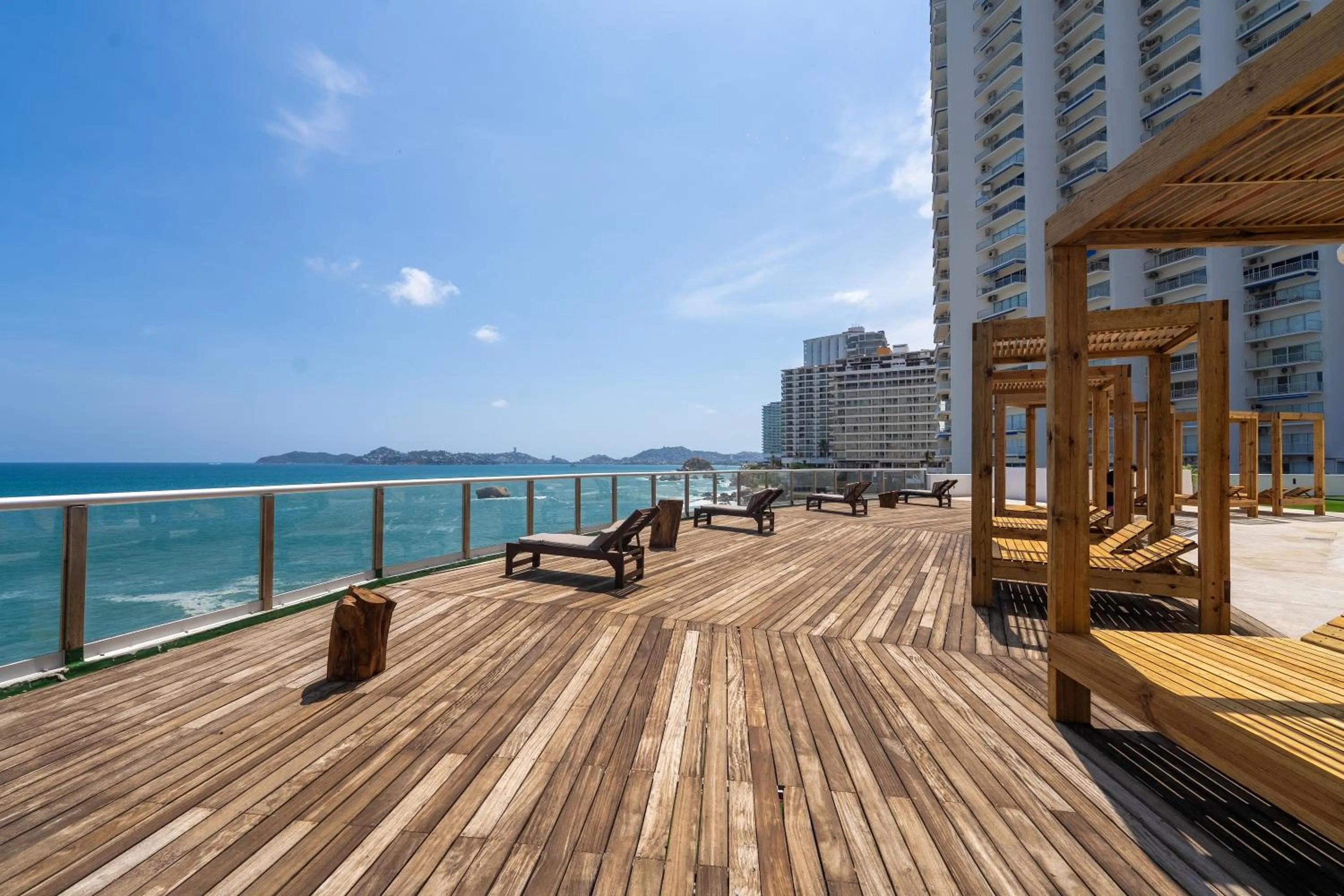 Natural landscape in Hotel Amares Acapulco