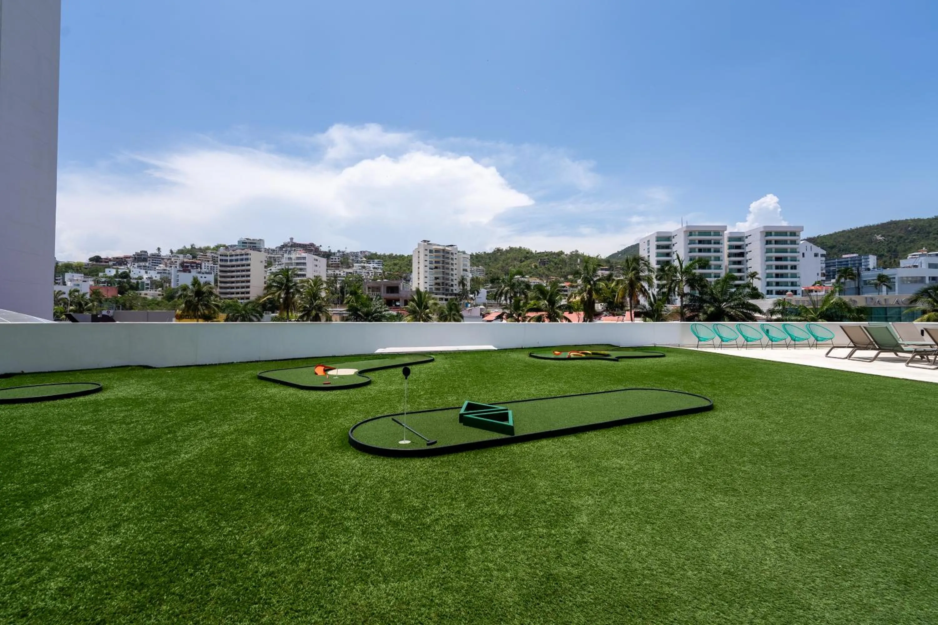 Minigolf in Hotel Amares Acapulco