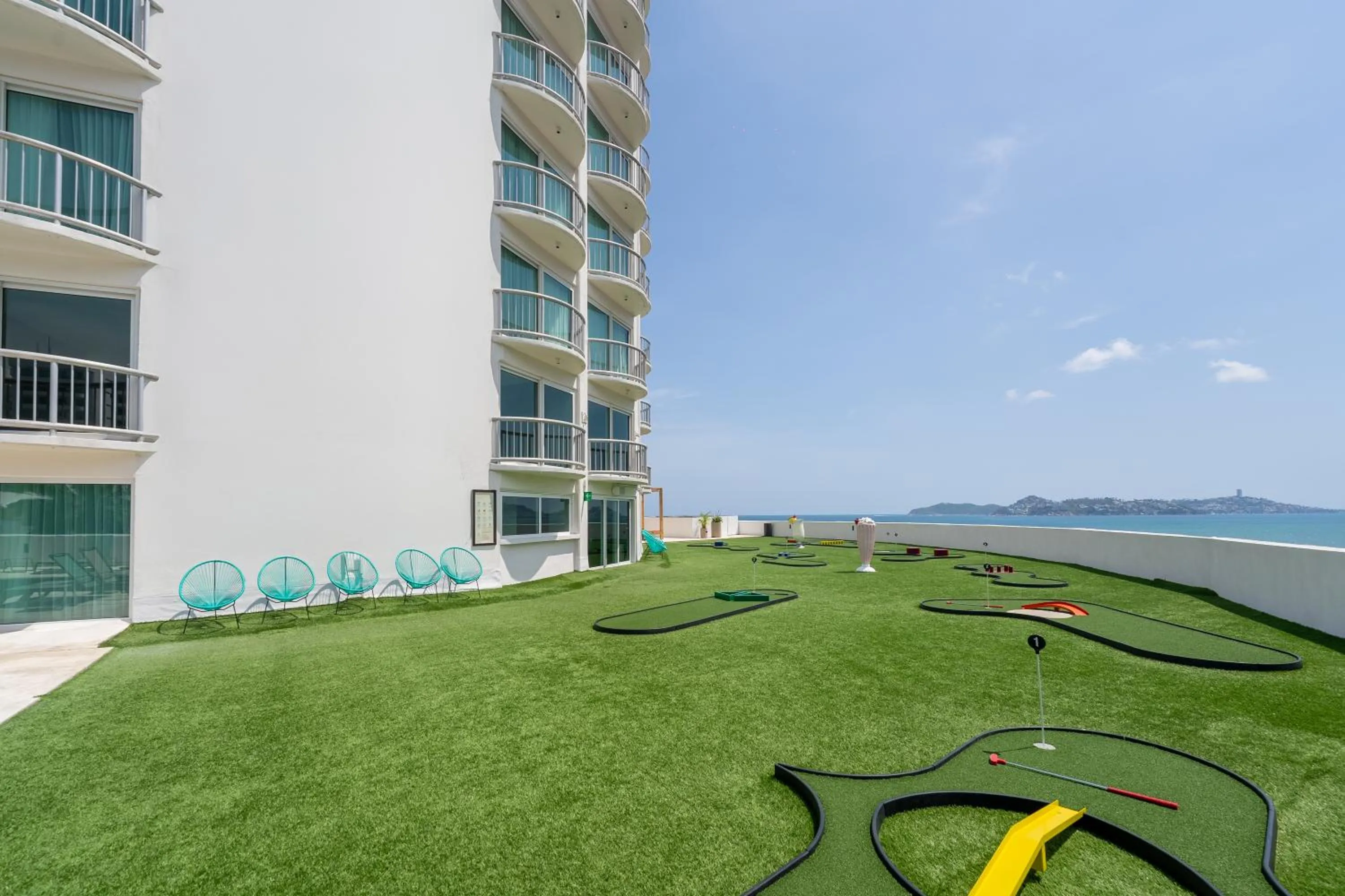 Sea view in Hotel Amares Acapulco