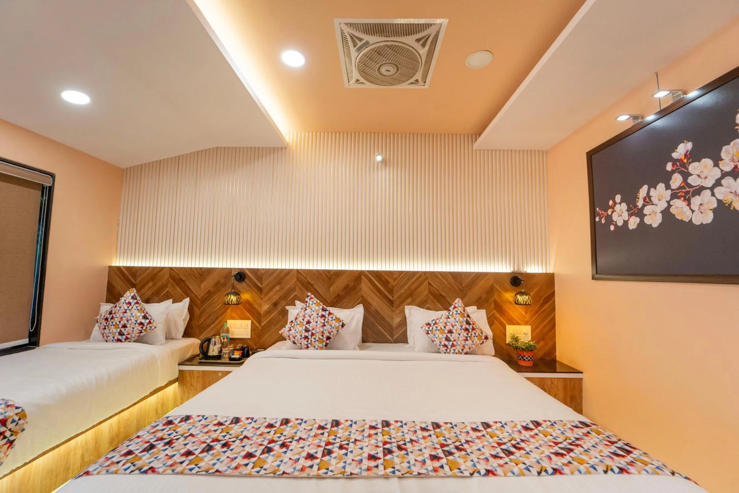 Bed in Bagicha villa and cottage