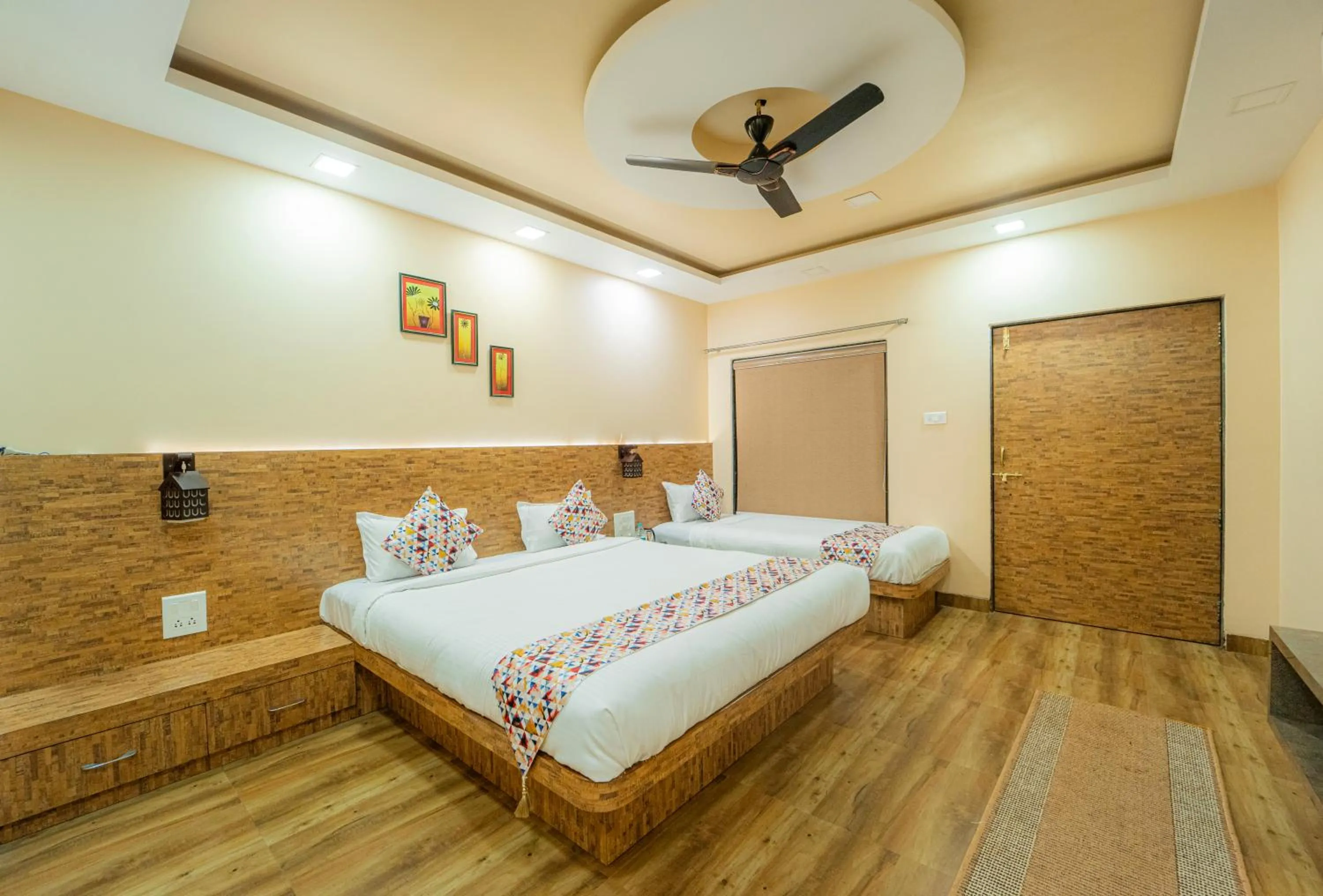 Bed in Bagicha villa and cottage