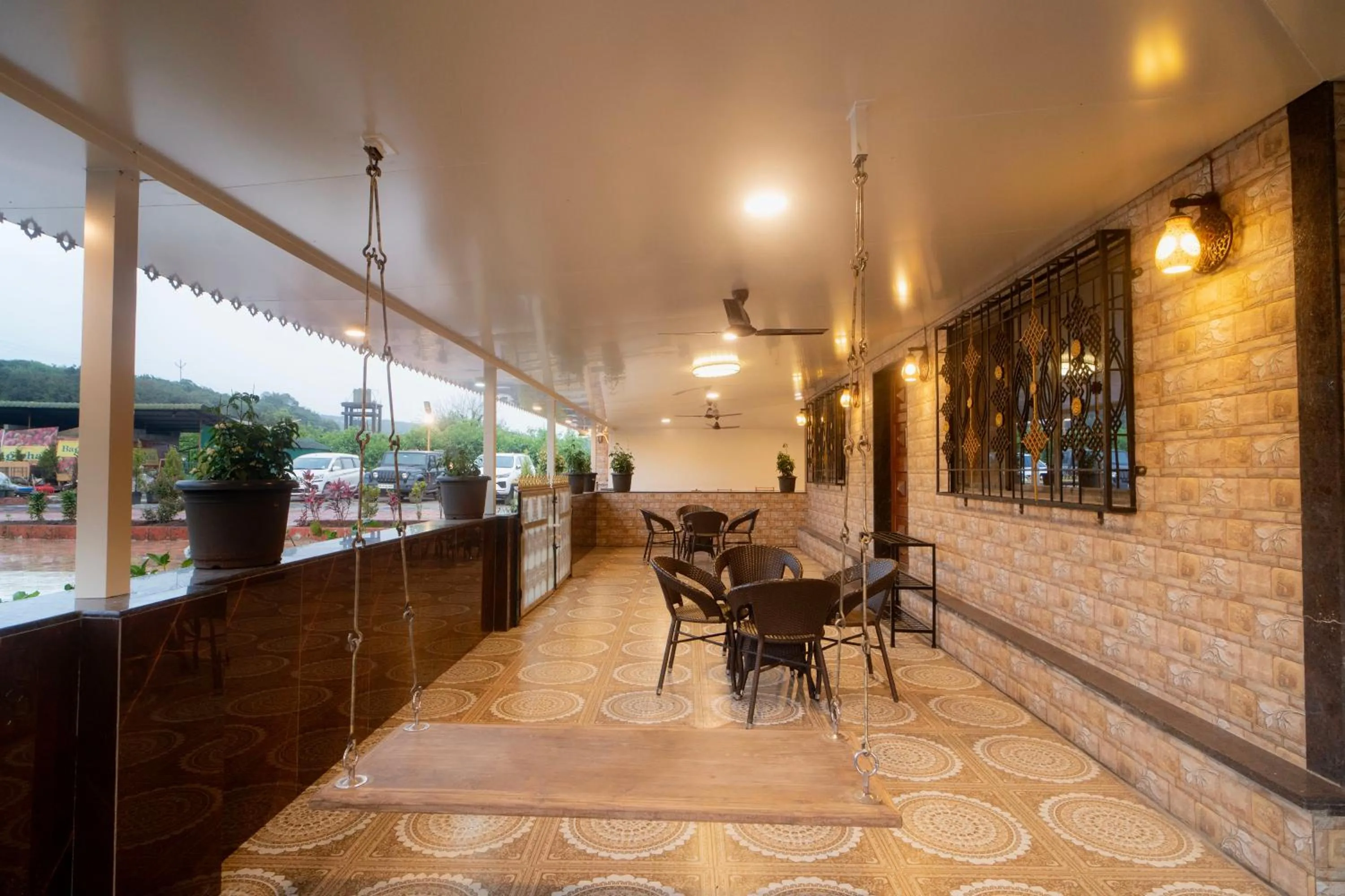 Balcony/Terrace in Bagicha villa and cottage