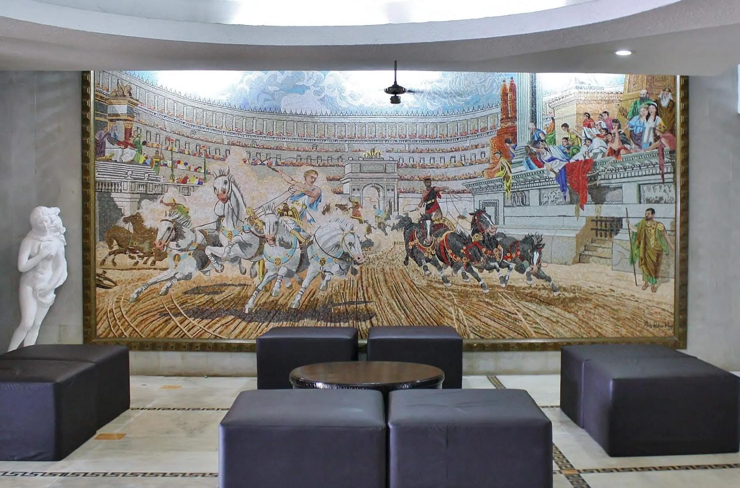 Lobby or reception in Romano Palace