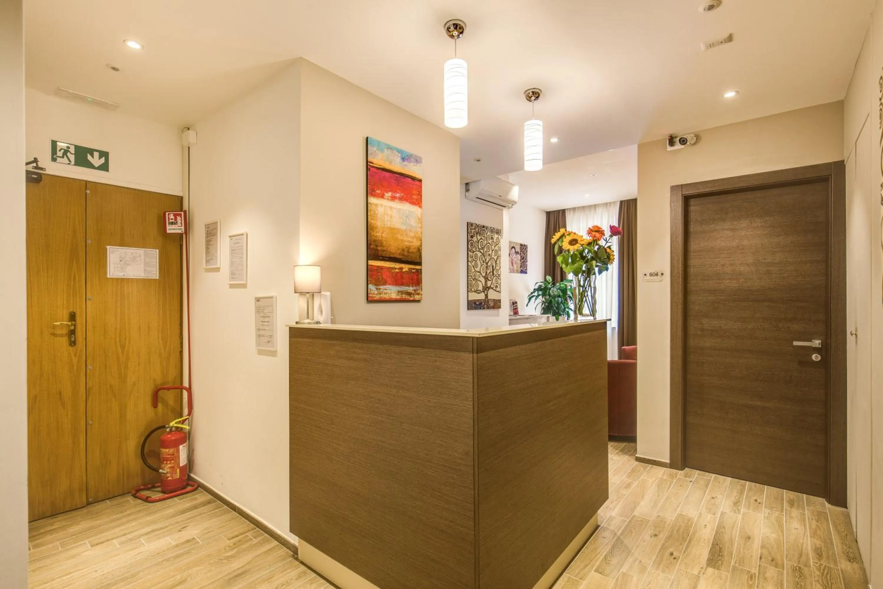 Lobby or reception in House Garden