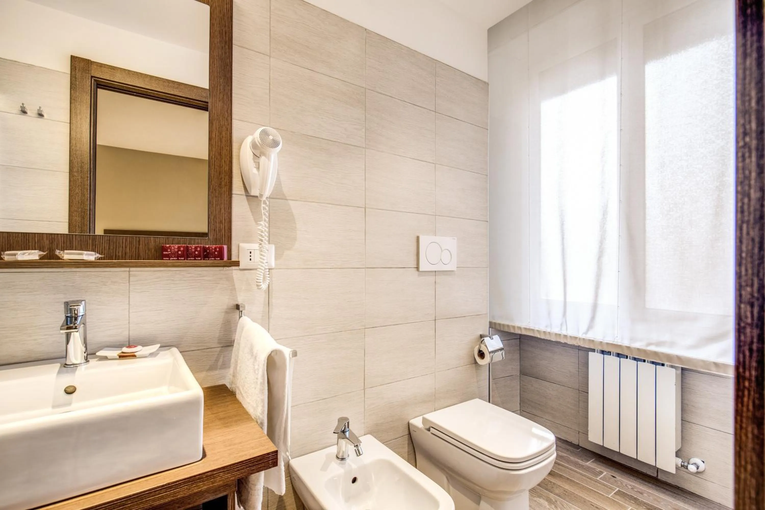 Bathroom in House Garden