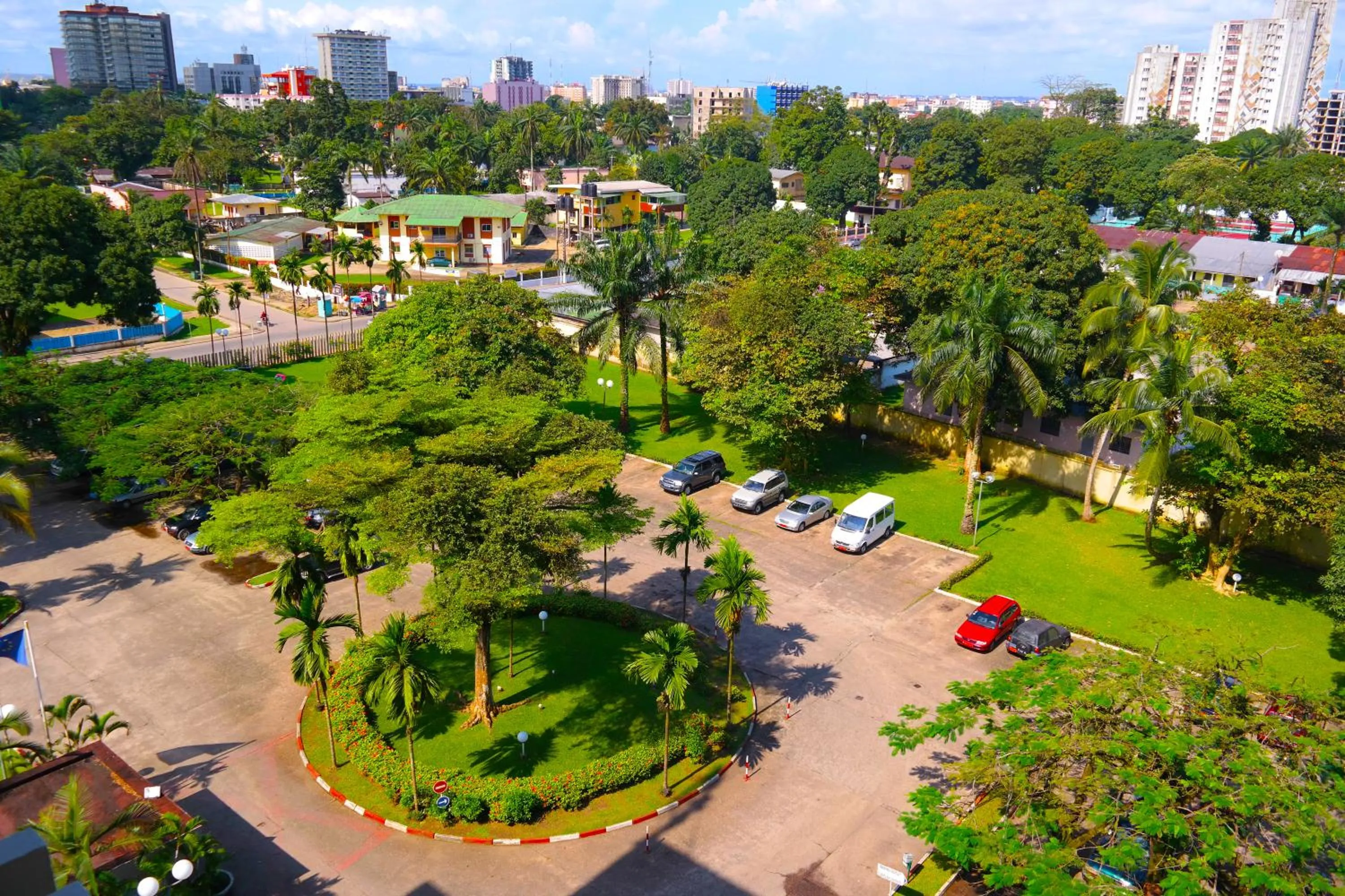Garden in Hôtel Sawa