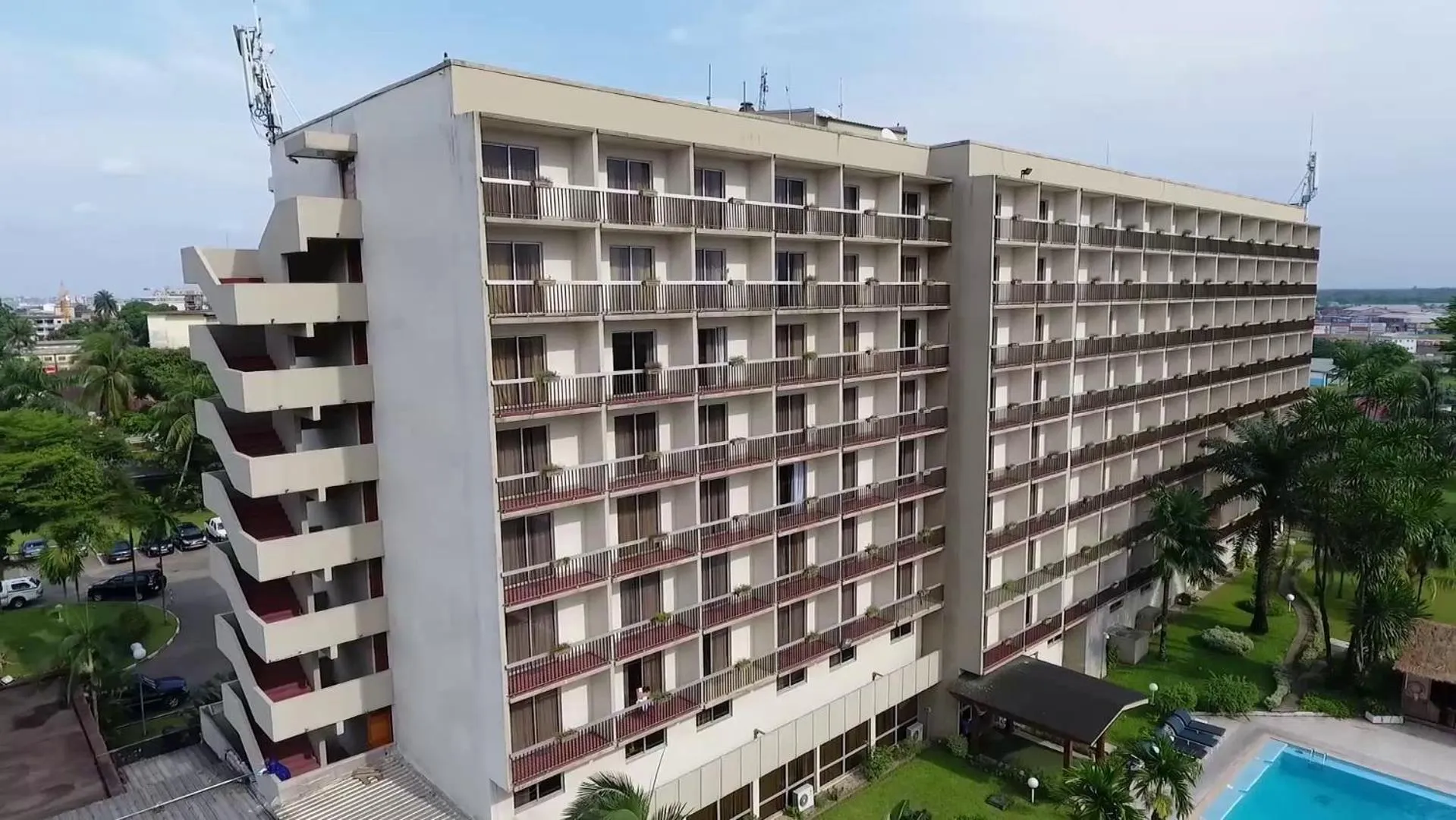 Property building in Hôtel Sawa