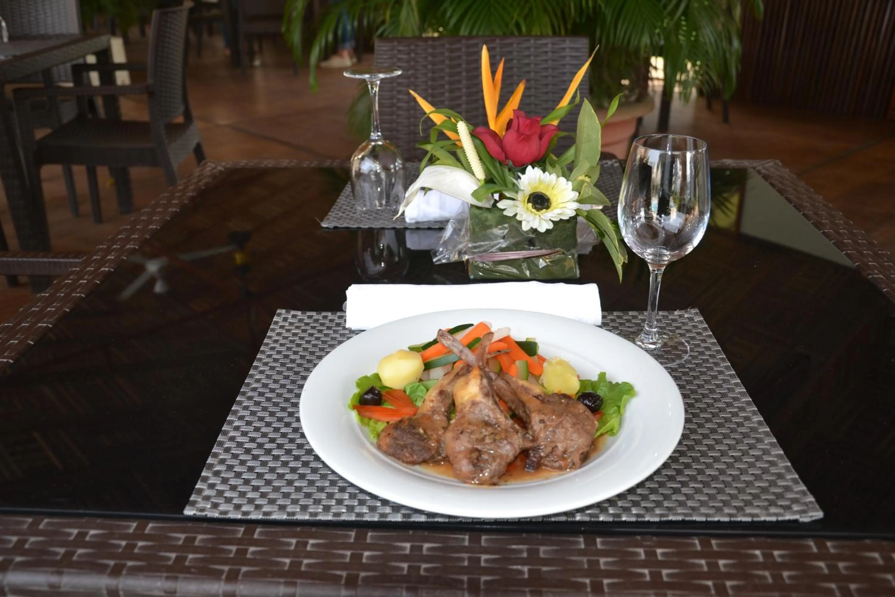 Continental breakfast in Hôtel Sawa