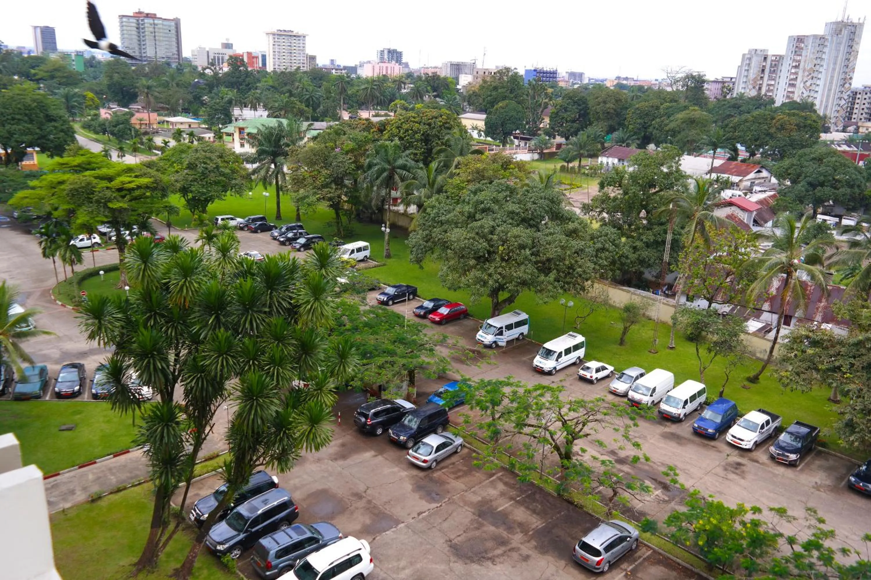 Garden in Hôtel Sawa