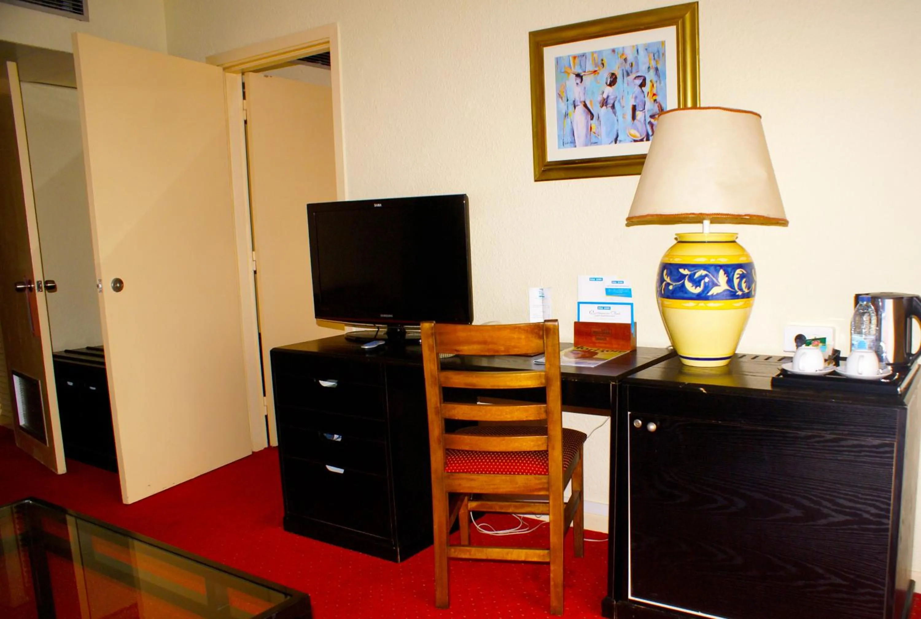 Decorative detail in Hôtel Sawa