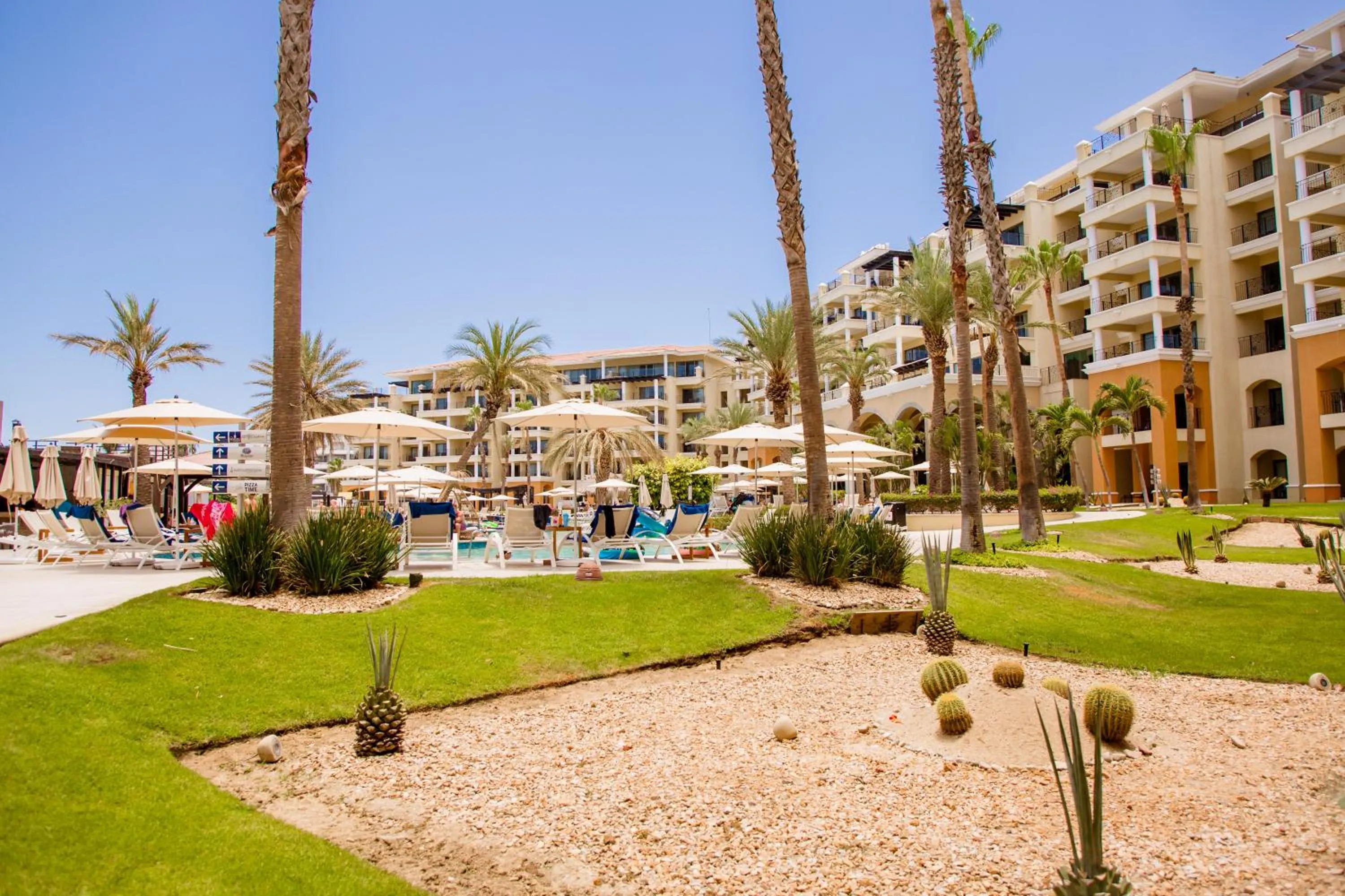 Garden view in Casa Dorada Los Cabos Resort & Spa