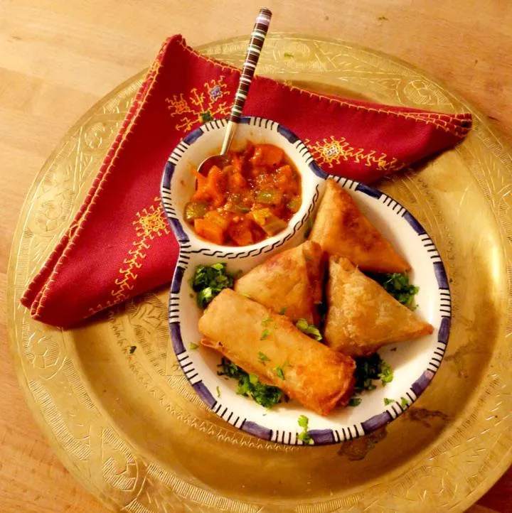 Food close-up in Villa Dinari