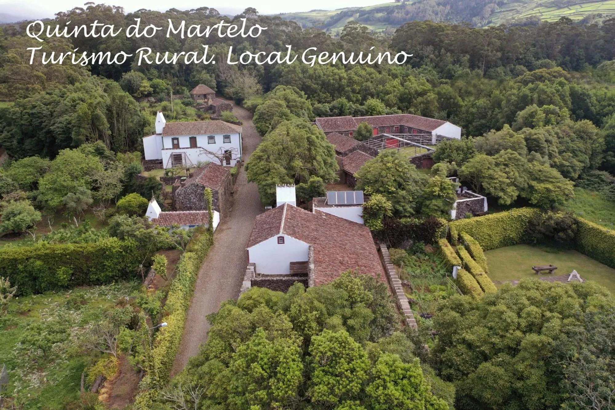 Bird's eye view in Quinta Do Martelo