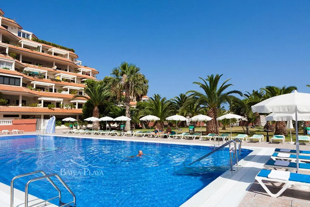 Pool view in Apartamentos Bahia Playa