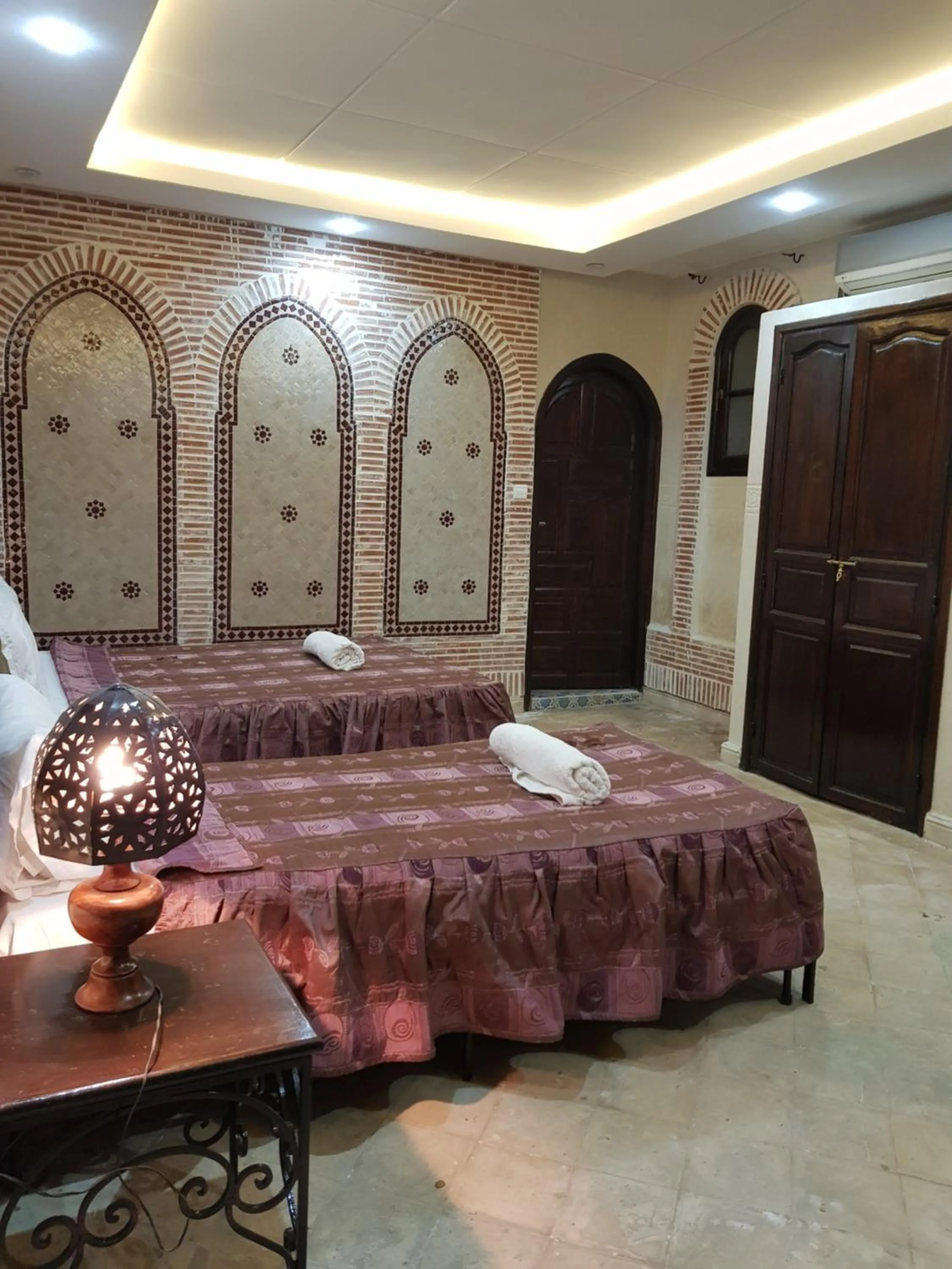 Bed in Hotel Salsabil