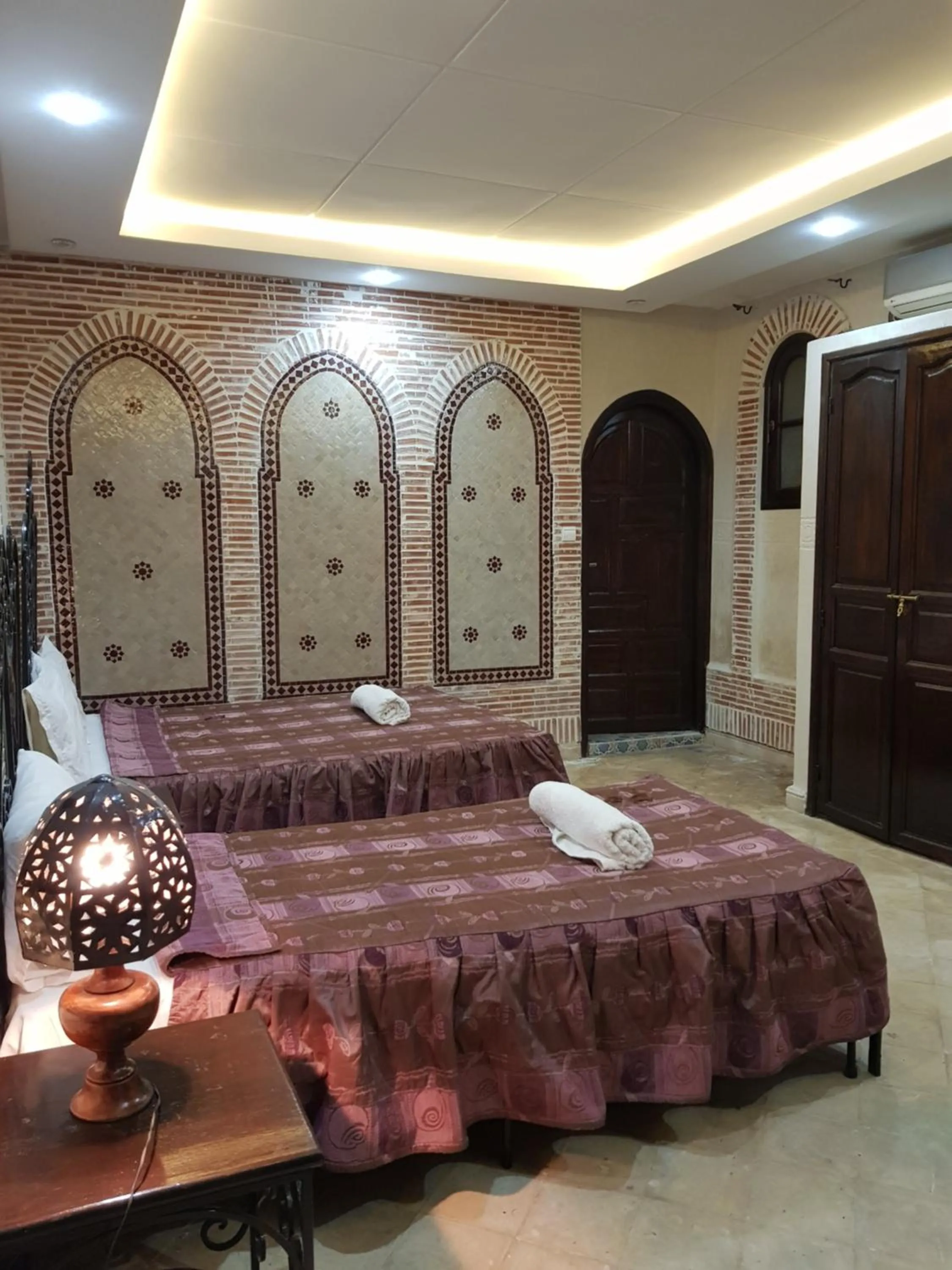 Bed in Hotel Salsabil