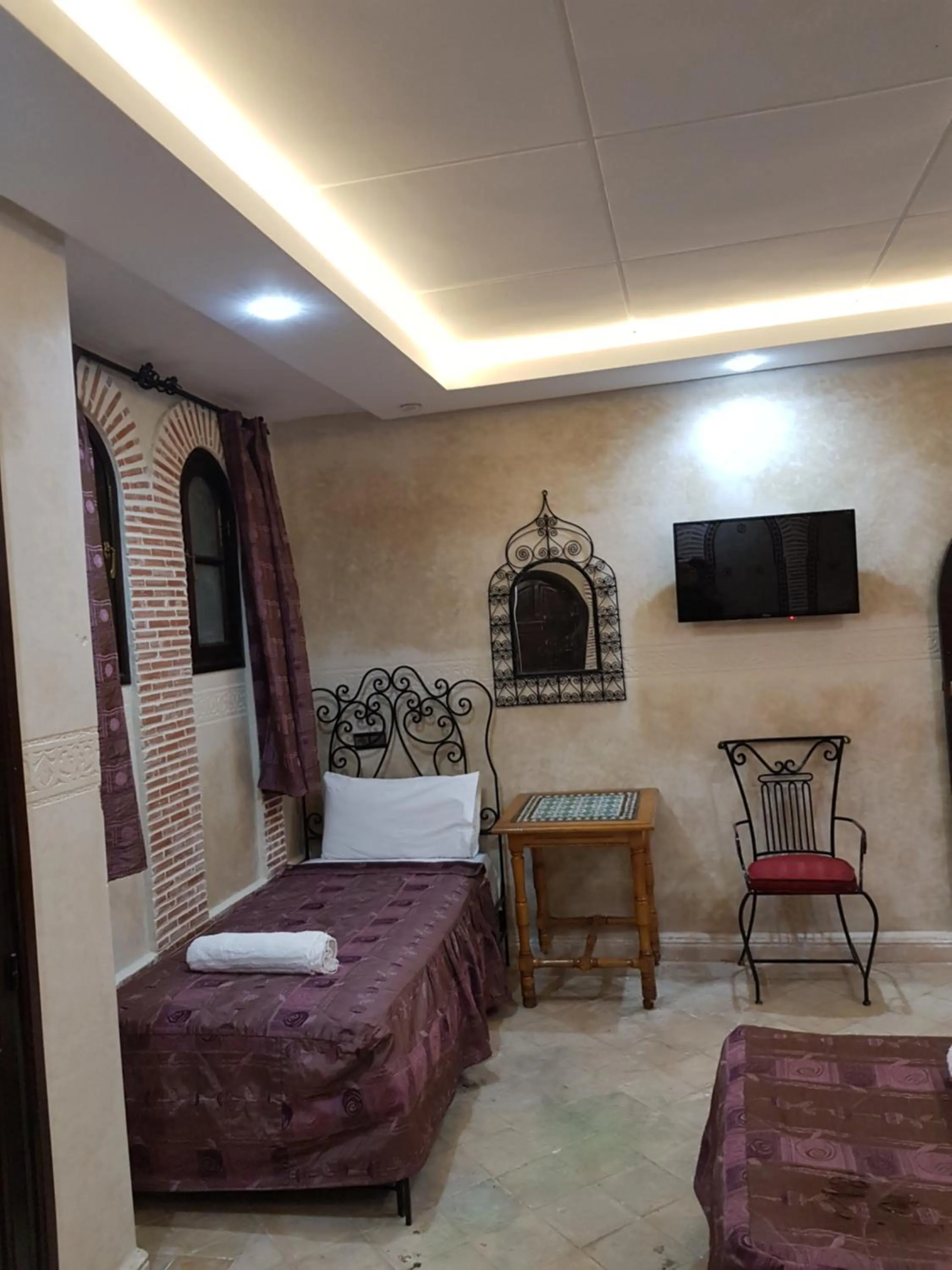 Bed in Hotel Salsabil