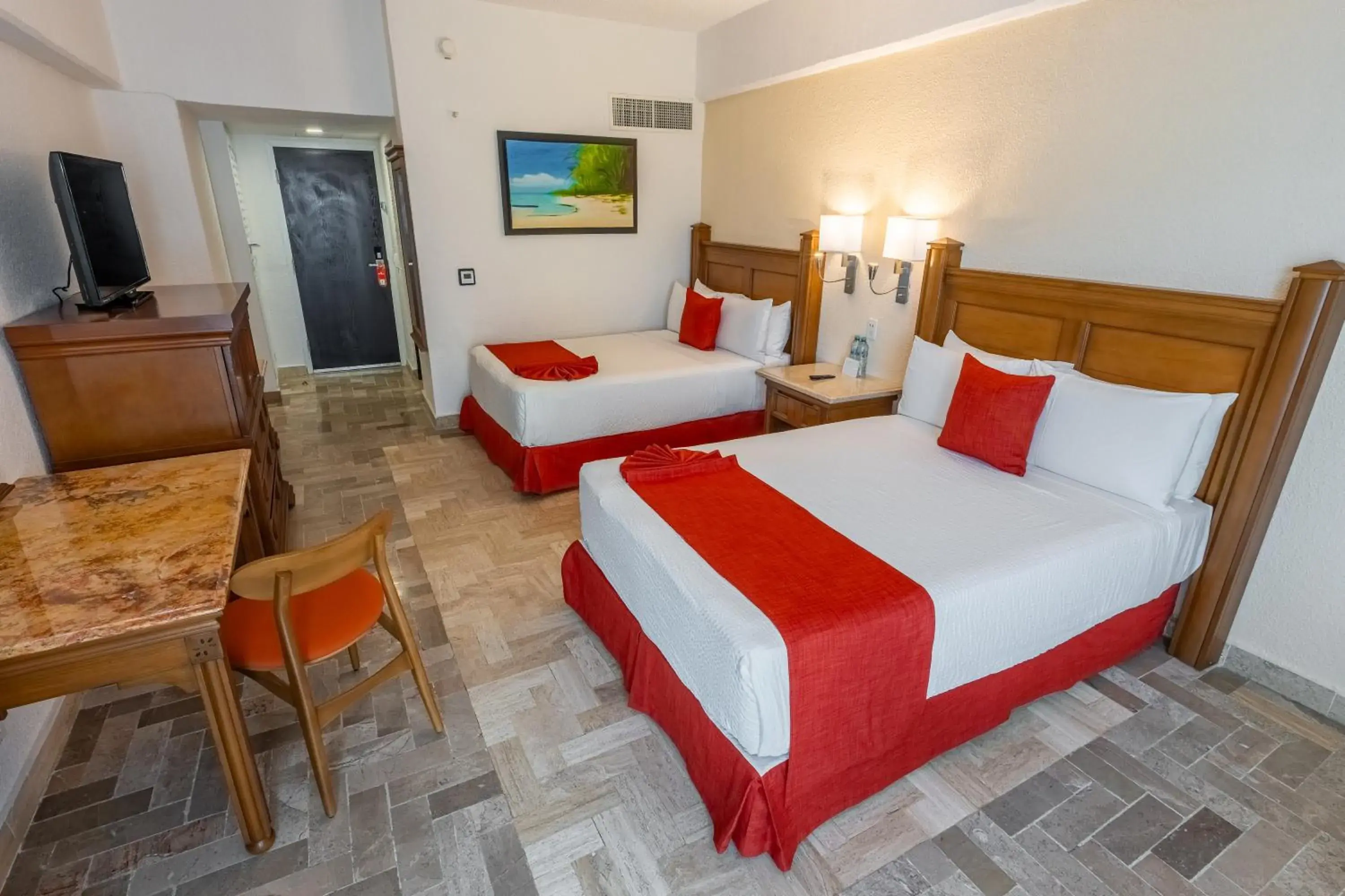 Deluxe Room, 2 Double in Copacabana Beach Hotel Acapulco Deluxe Room, 2 Double in Copacabana Beach Hotel Acapulco