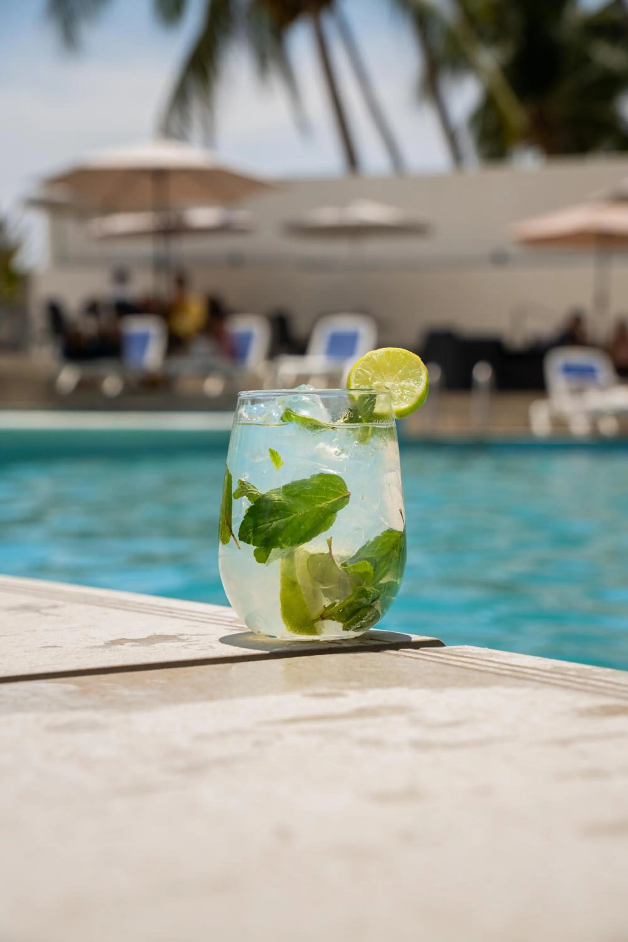 Drinks in Copacabana Beach Hotel Acapulco