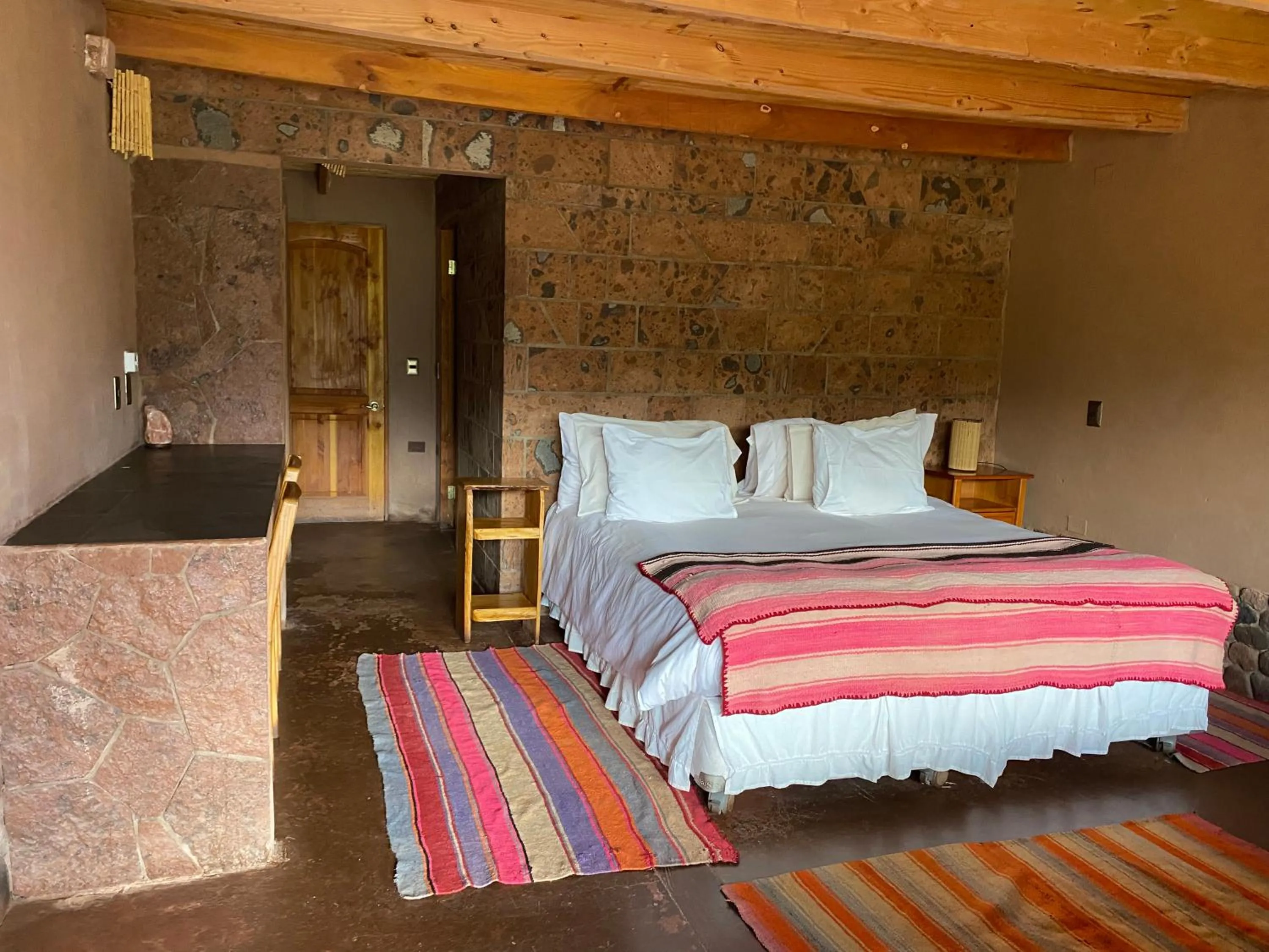 Bed in Eco-Lodge El Andinista