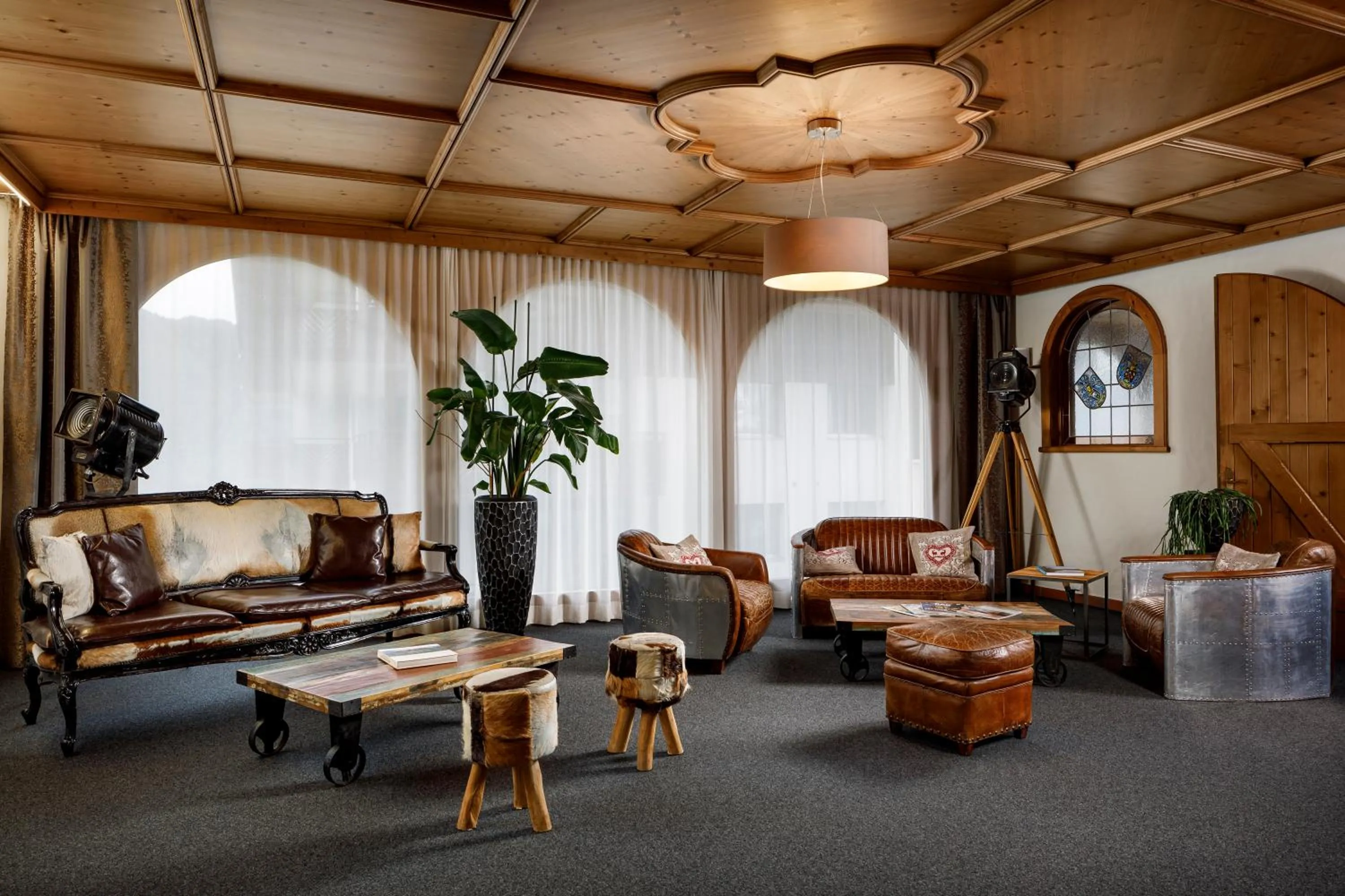 Lobby or reception in Hotel und Naturhaus Bellevue