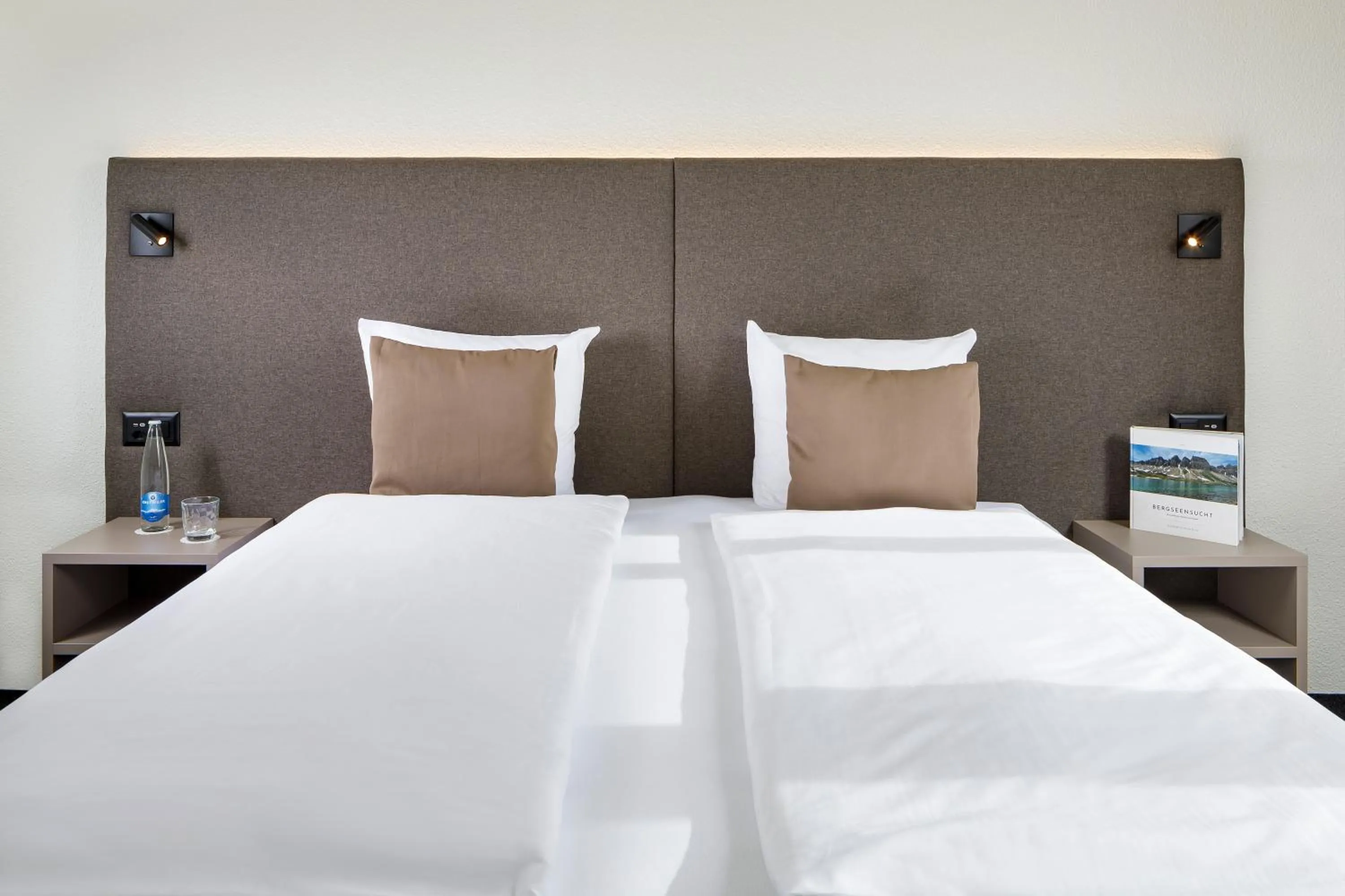 Bed in Hotel und Naturhaus Bellevue