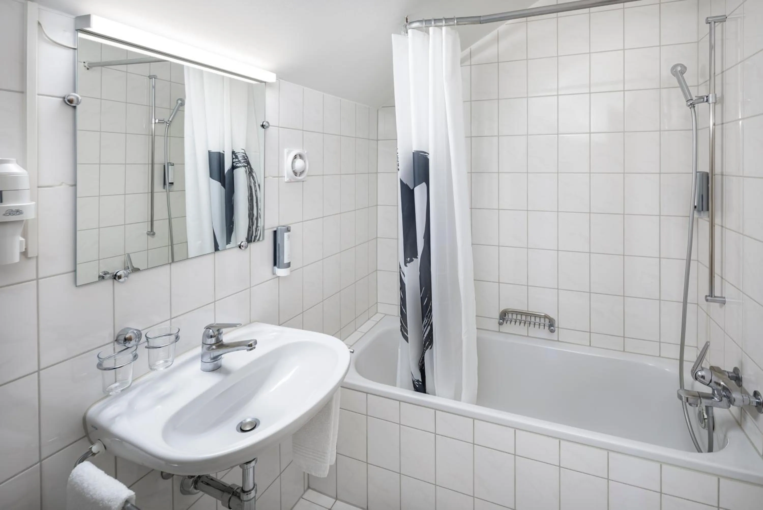Bathroom in Hotel und Naturhaus Bellevue