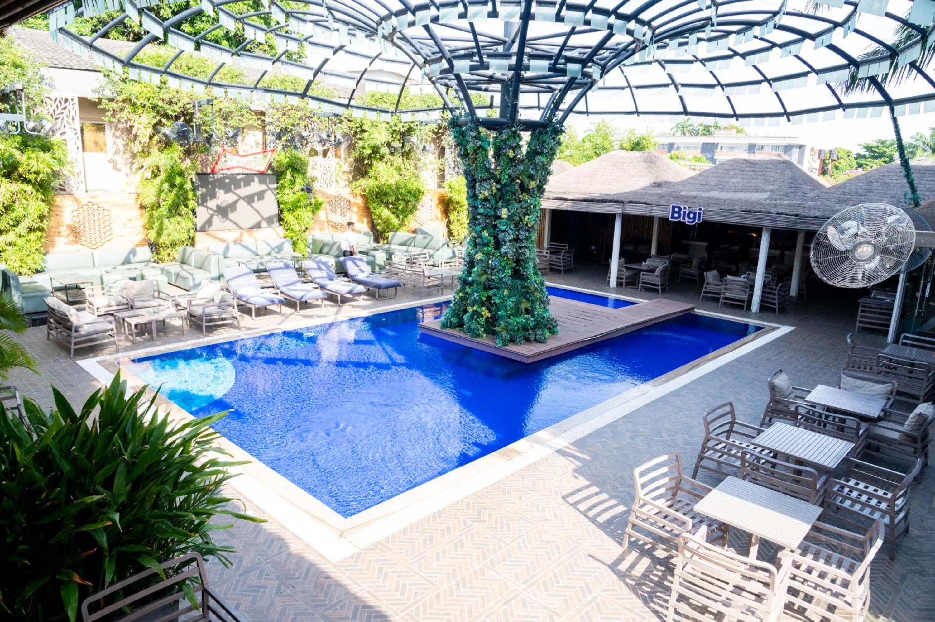 Property building in The Blowfish Hotel