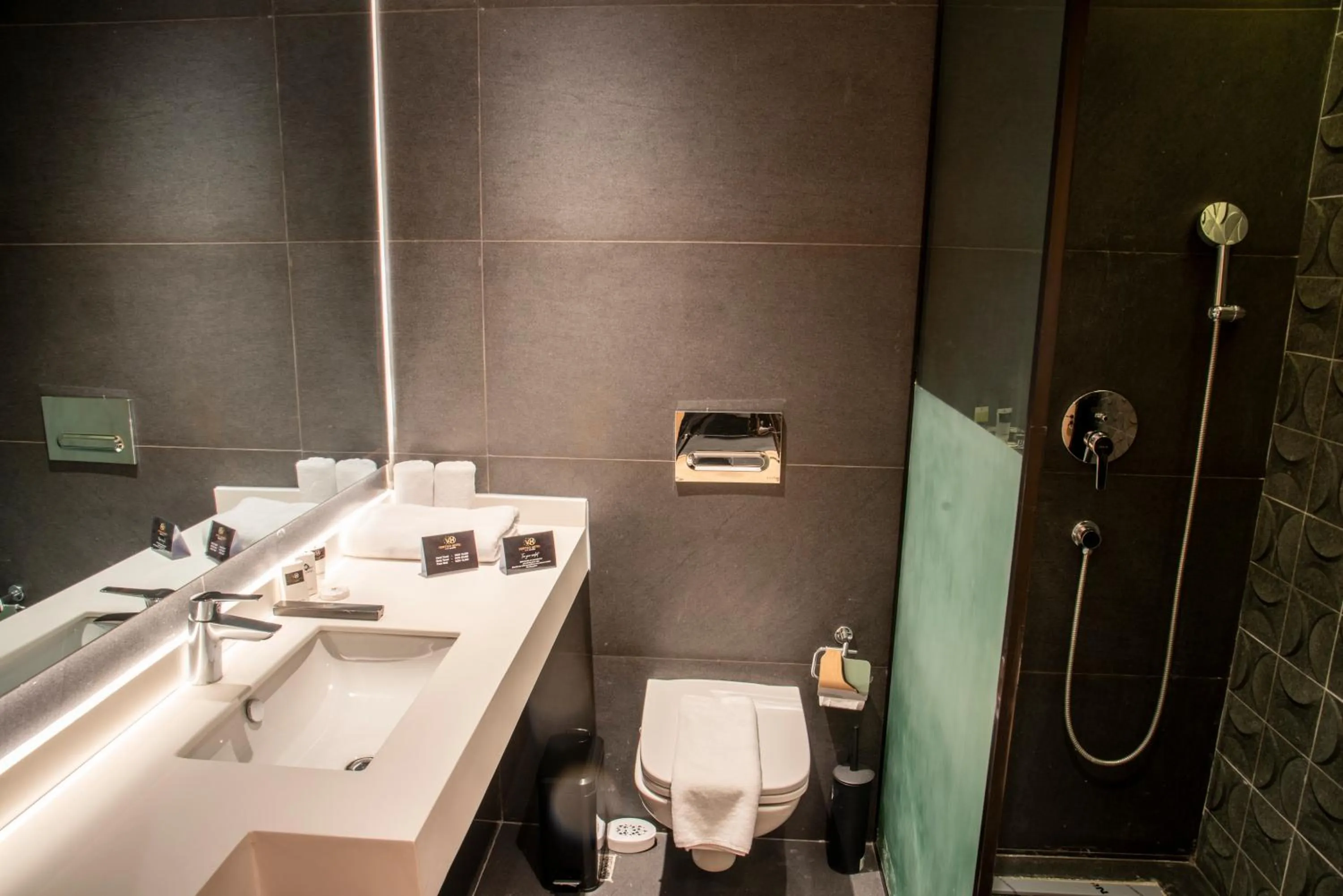 Shower in The Blowfish Hotel